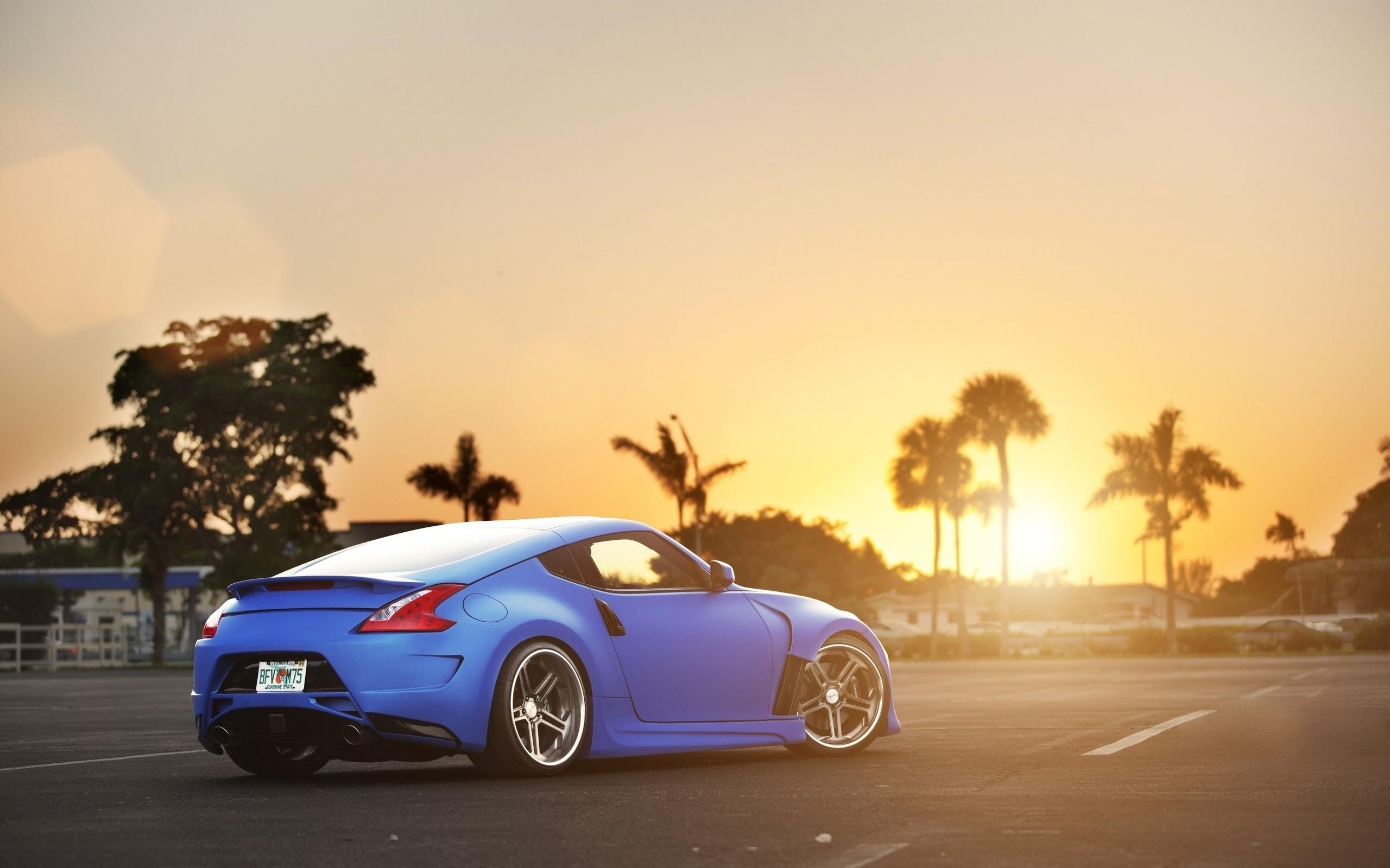 2560x1600 Sunset blue nissan 370z wallpaper. PC, Desktop