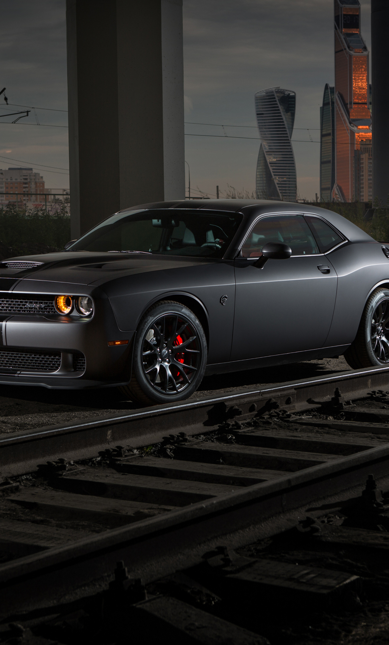 1280x2120 Download 2019 Dodge Challenger SRT Hellcat, sports car wallpaper, 1280x iPhone 6 Plus, Phone