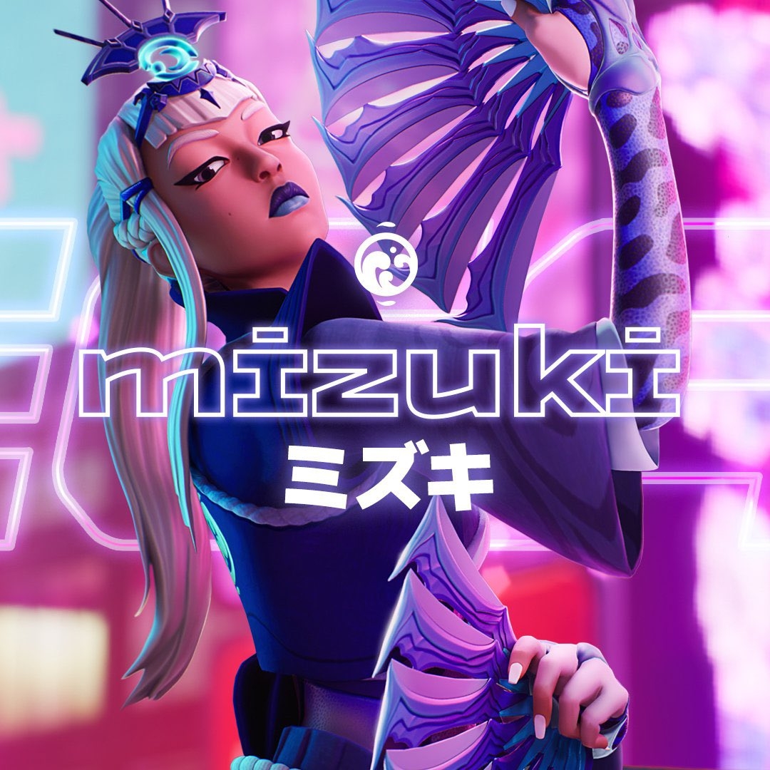 1080x1080 Mizuki Fortnite wallpaper, Phone