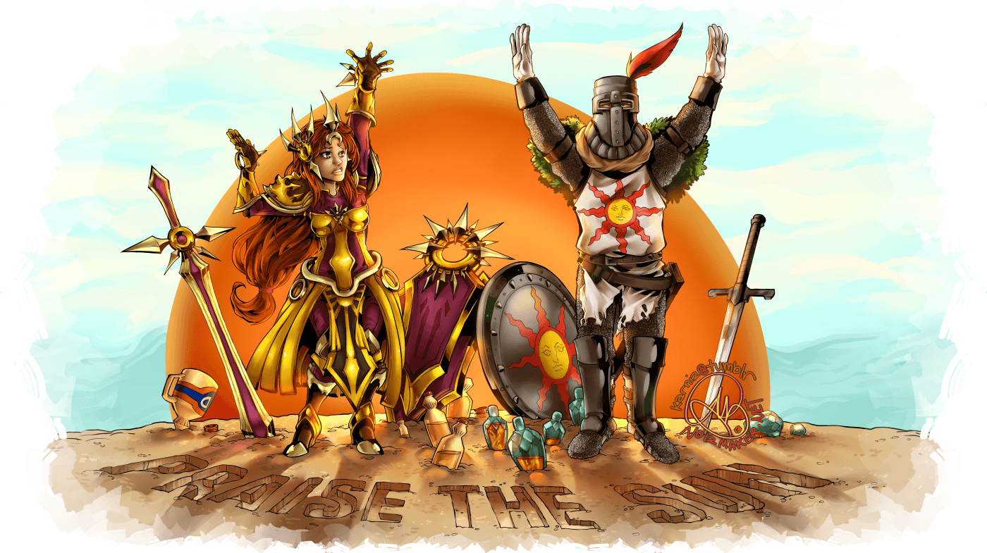 1400x790 Solaire Praise The Sun Wallpaper Labzada Wallpaper, Desktop