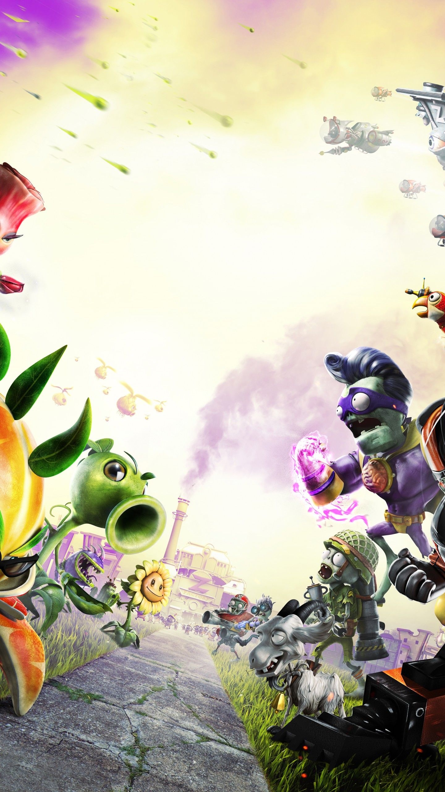 1440x2560 Wallpaper Plants vs. Zombies: Garden Warfare HD, 5K, Games, Phone