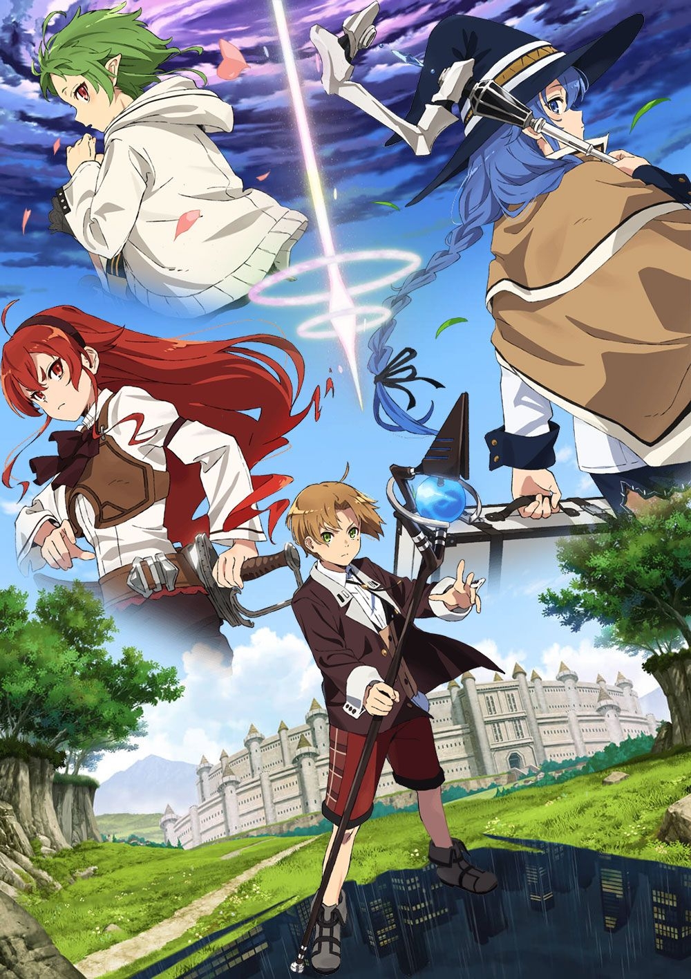 1000x1420 Mushoku Tensei TV Anime Slated for 2020.otakutale.com, Phone