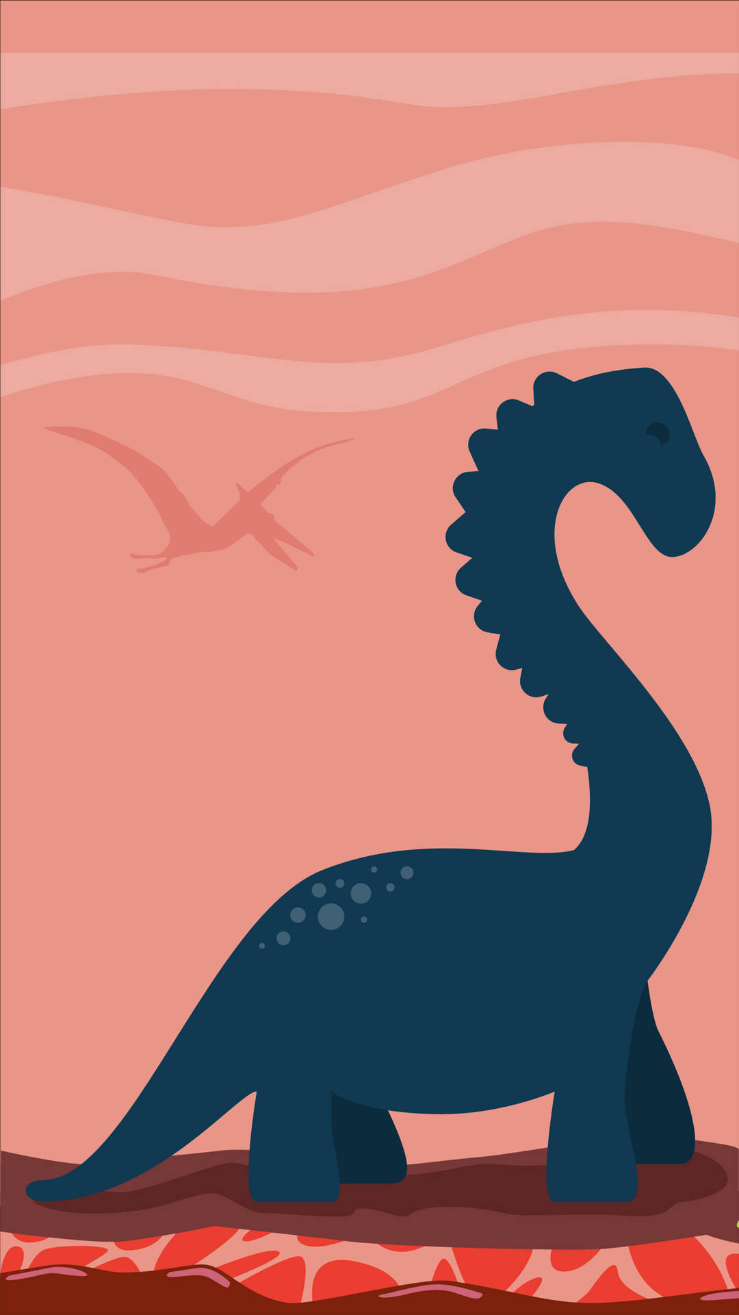 1080x1920 Matching Couple Blue Dinosaur Wallpaper, Phone