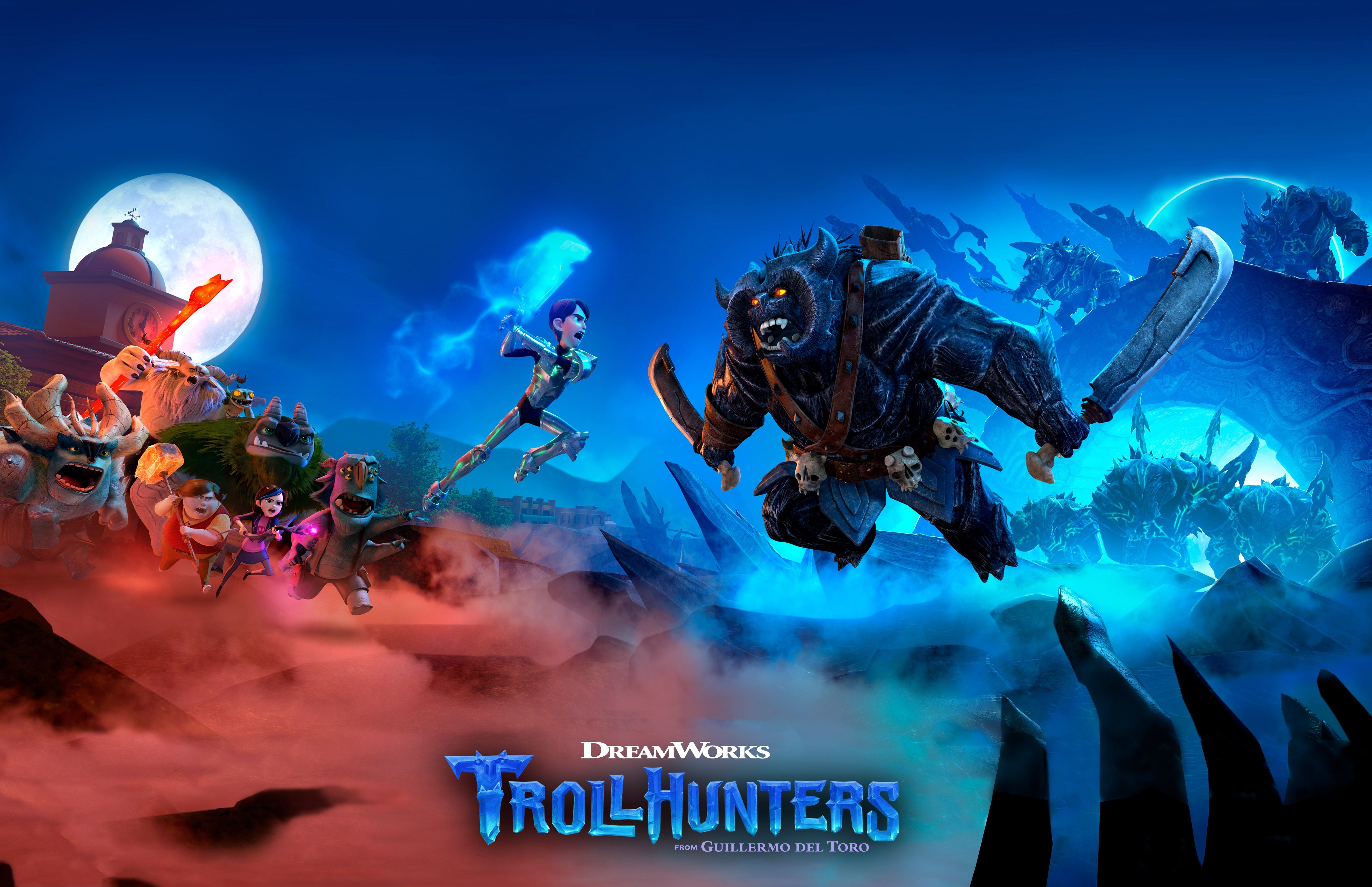 5110x3300 Wallpaper Trollhunters, Animation, 4K, TV Series, Desktop