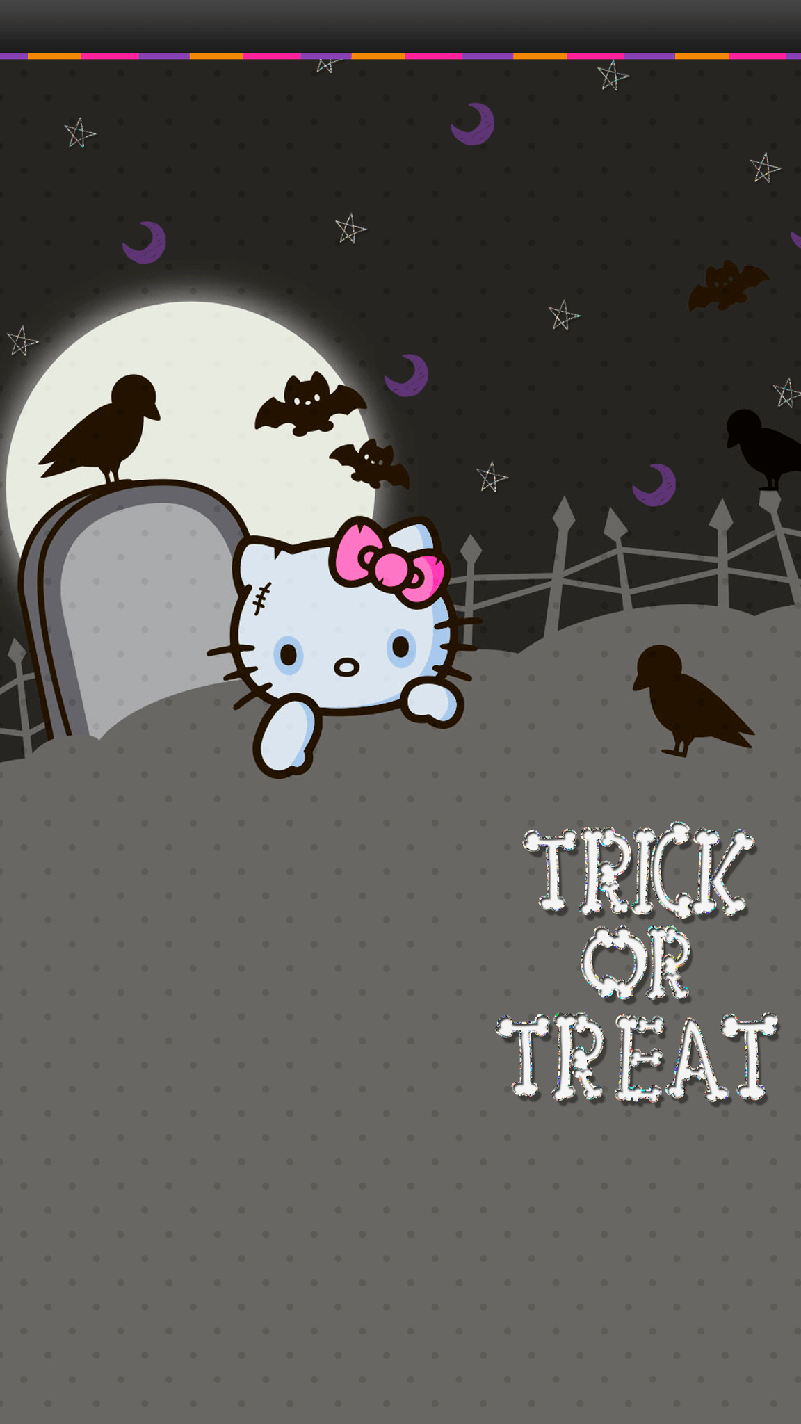 1160x2050 Halloween Hello Kitty iPhone Wallpaper, HD Halloween Hello Kitty iPhone Background on WallpaperBat, Phone