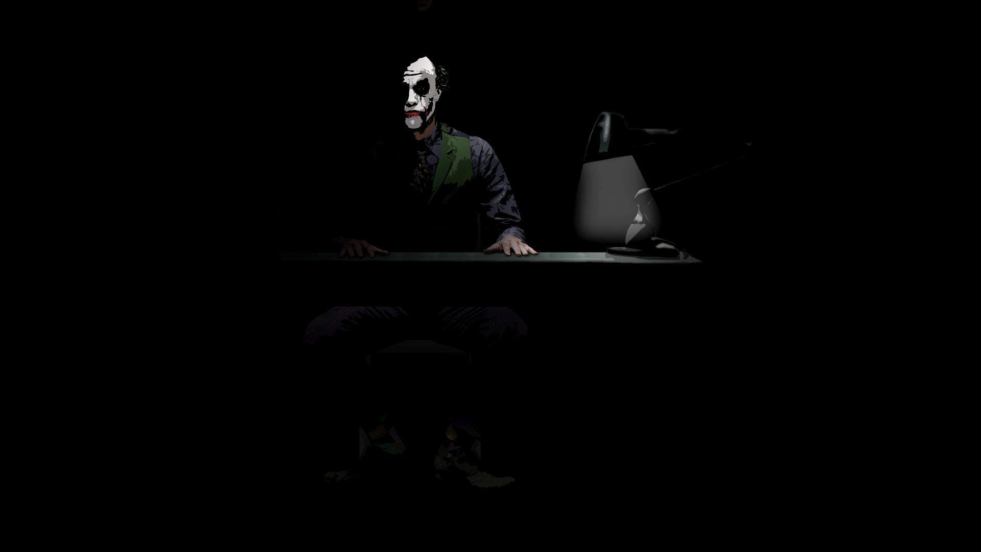 1920x1080 Joker Black Background. Batman, Desktop