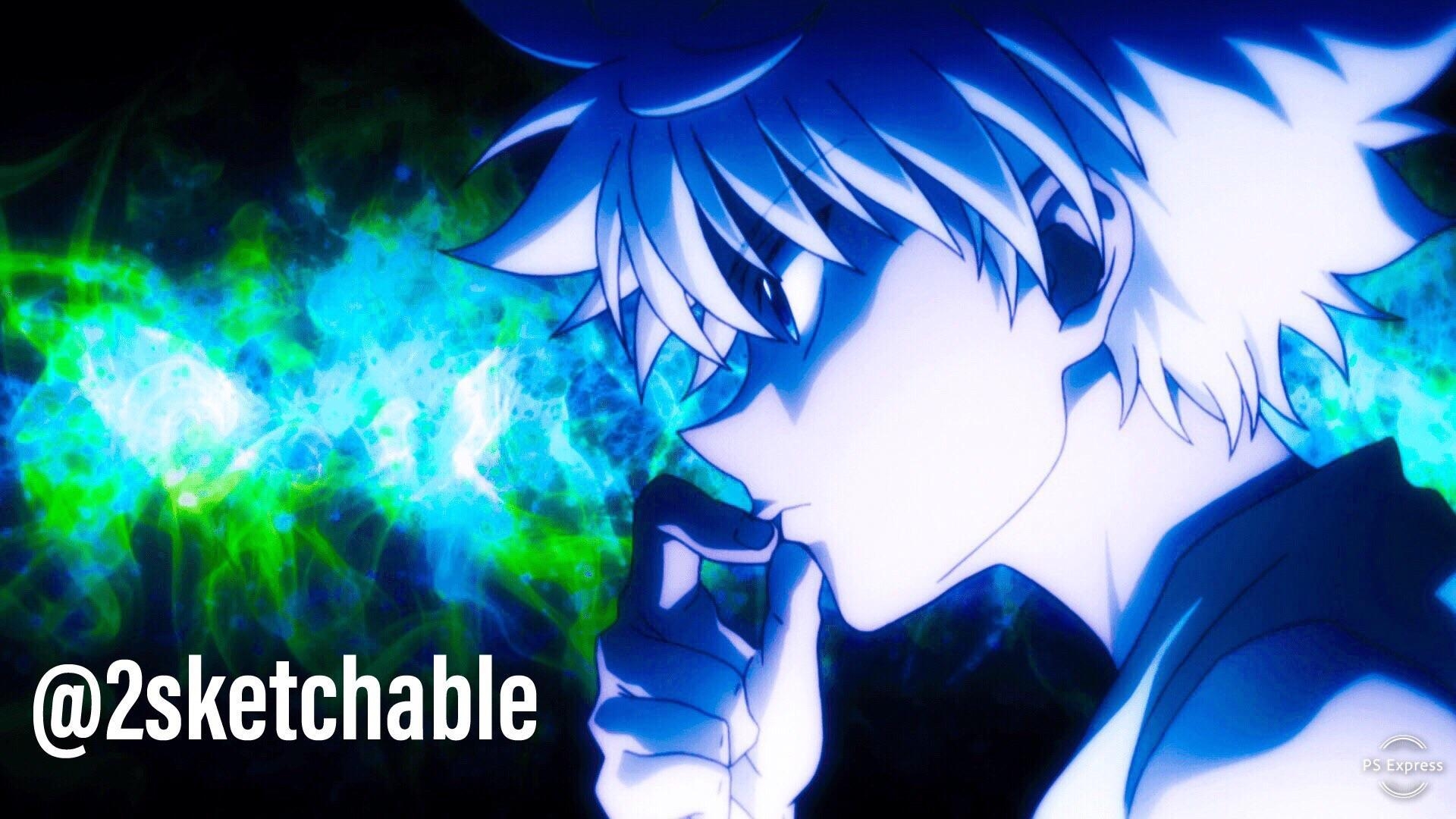 1920x1080 More Hunter X Hunter wallpaper I did of Killua Zoldyck, Desktop