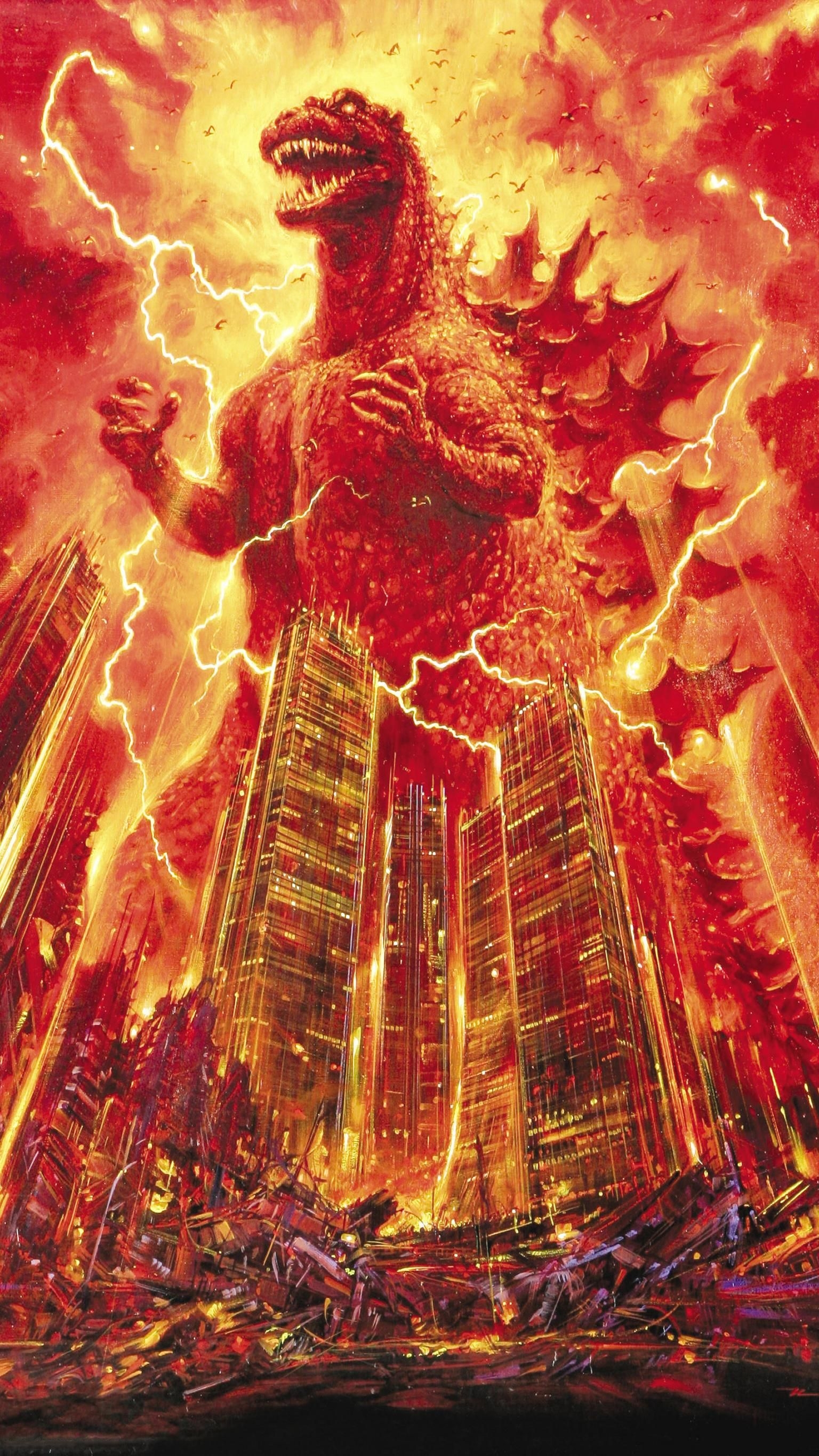 1540x2740 I don't know why everyone ia posting wallpaper but this is mine (The Return of Godzilla 1985), Phone