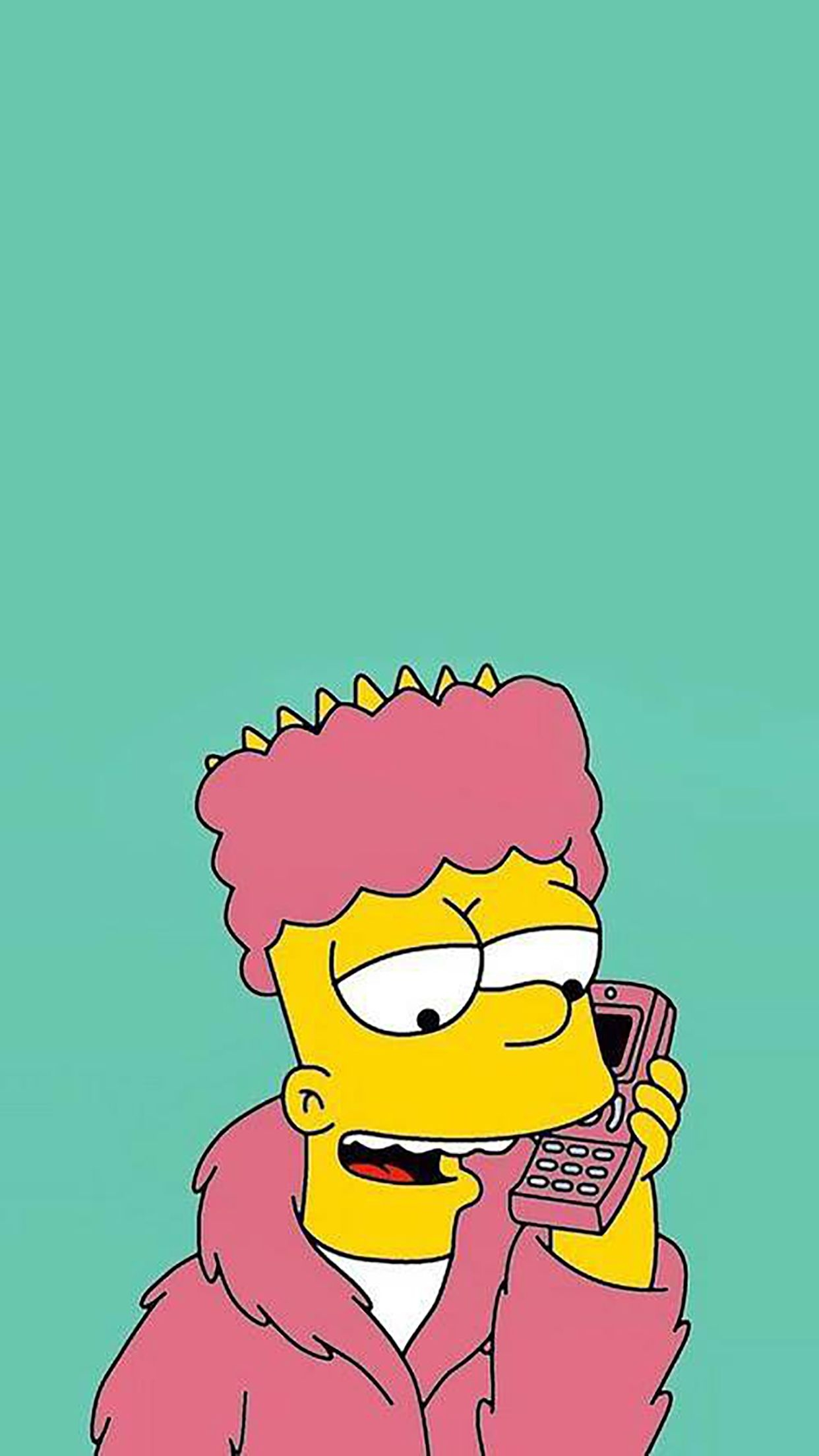 1250x2210 Bart Simpson Wallpaper for iPhone Pro Max, X, 6, Phone