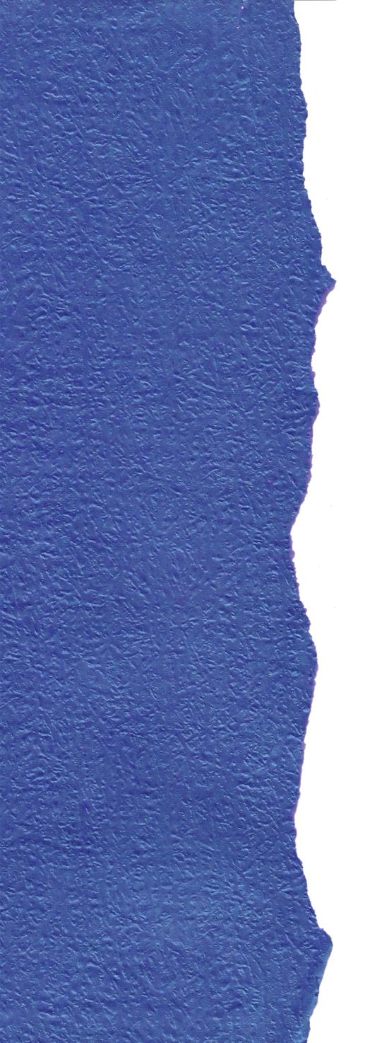 550x1480 ripped paper blue png, Phone