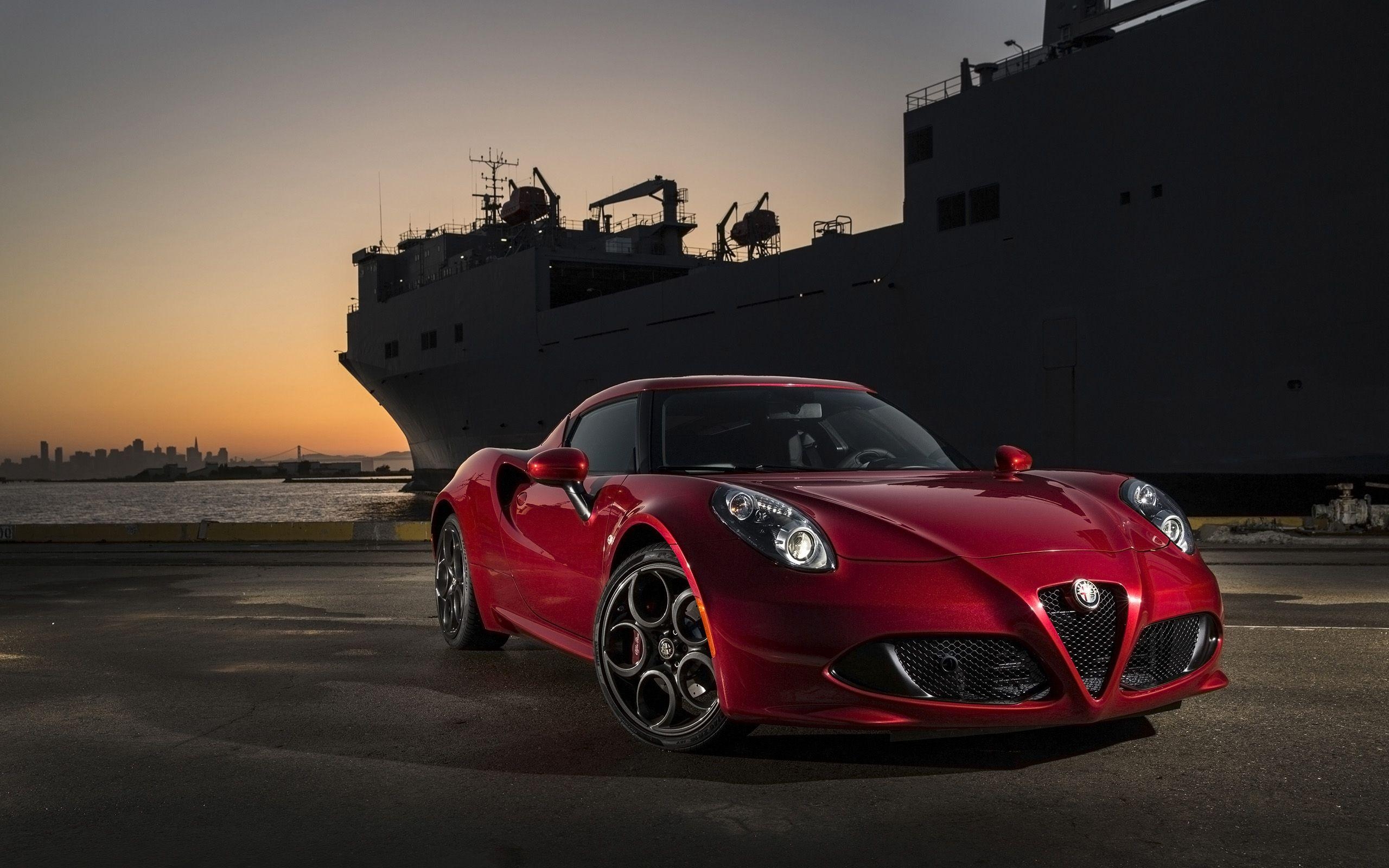 2560x1600 Alfa Romeo 4C Red Wallpaper. HD Car Wallpaper, Desktop