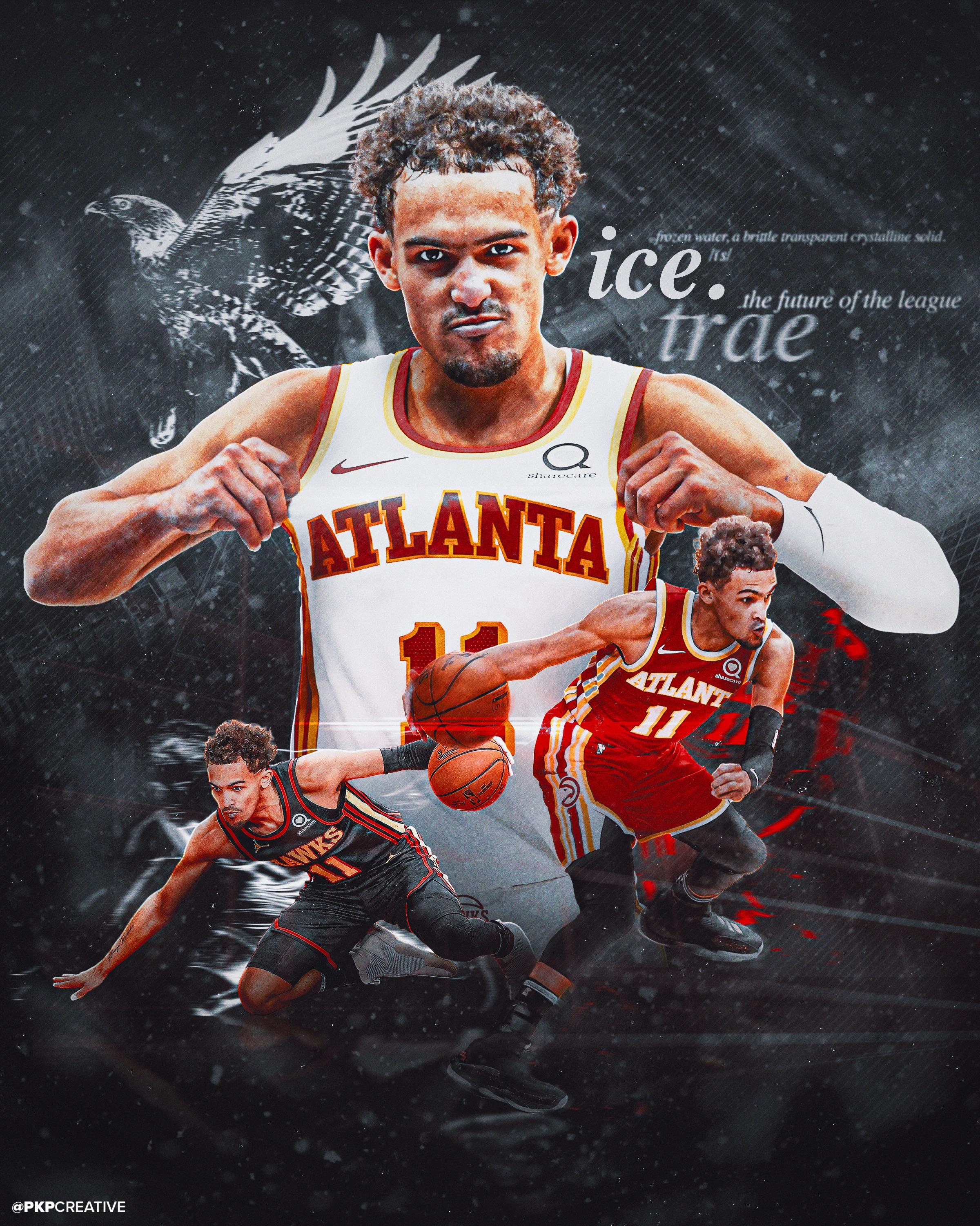 2400x3000 Trae Young Fan Art Poster / Wallpaper!, Phone