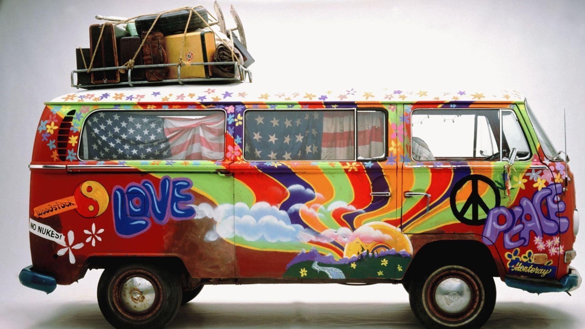 1920x1080 Hippie Van Wallpaper, wallpaper, Hippie Van Wallpaper HD wallpaper, Desktop