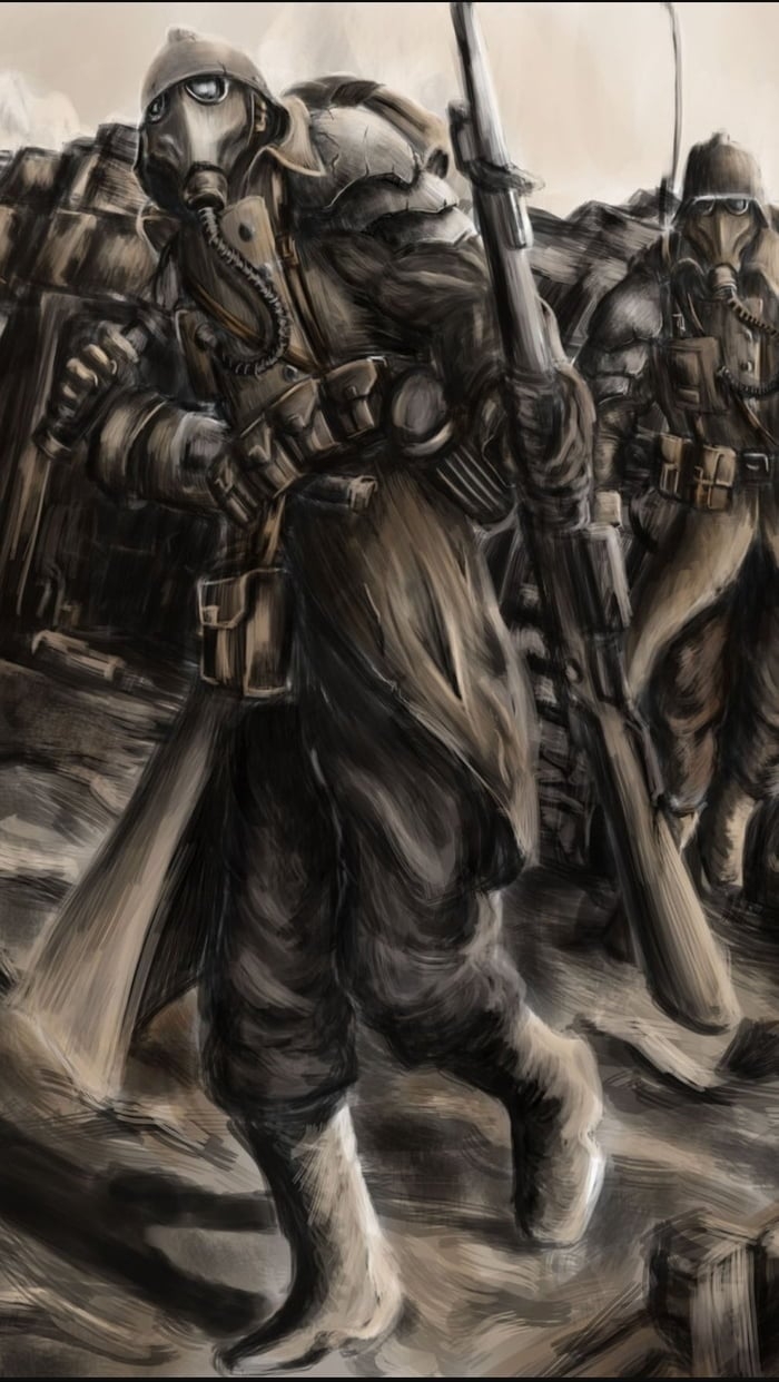 700x1250 Another Warhammer 40k phone wallpaper and today is the Death Korps of Krieg, Phone