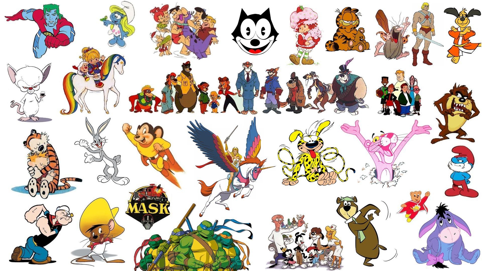 1920x1080 Old Cartoon Characters Picture Wallpaper Pretty, Desktop