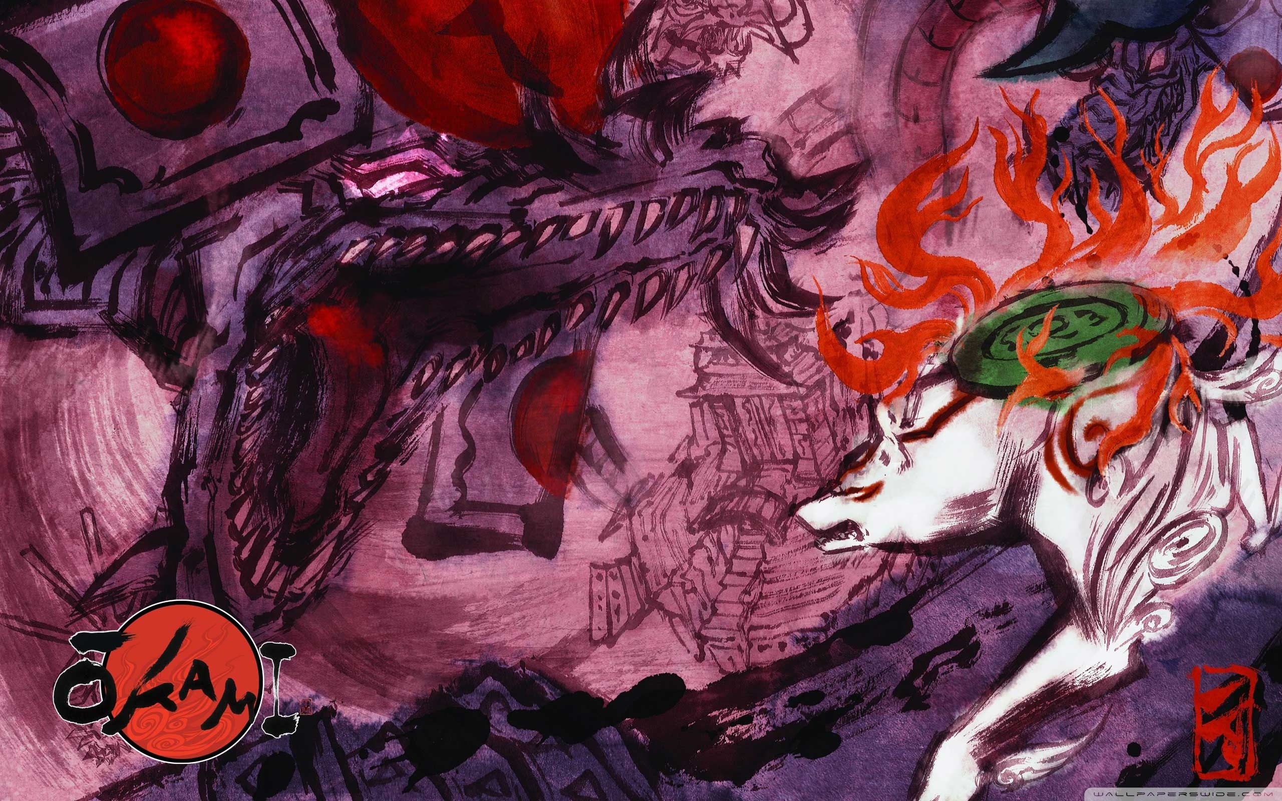 2560x1600 Okami Video Game Art ❤ 4K HD Desktop Wallpaper for 4K Ultra HD TV, Desktop