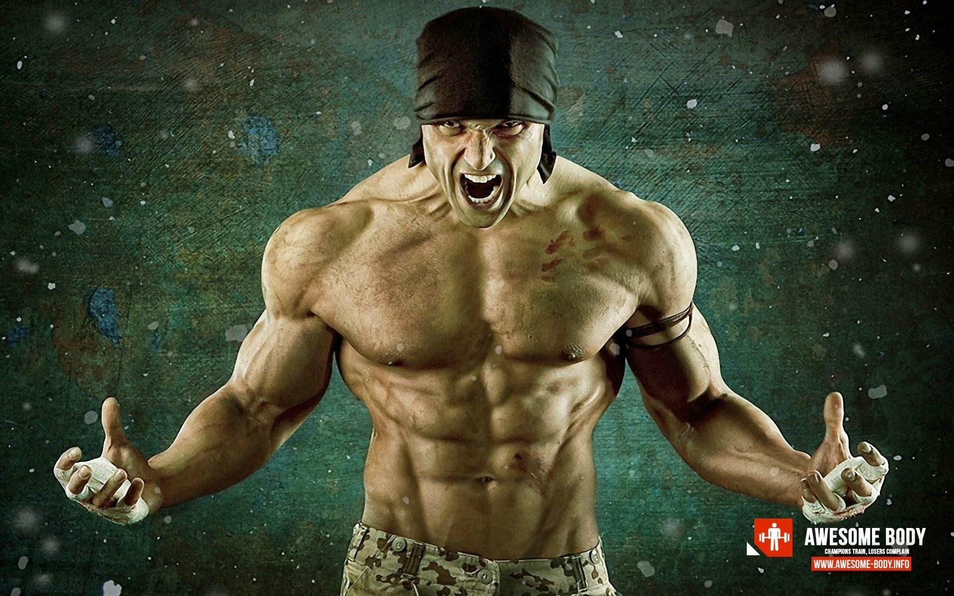 1920x1200 Wallpaper of Body Builder, Desktop