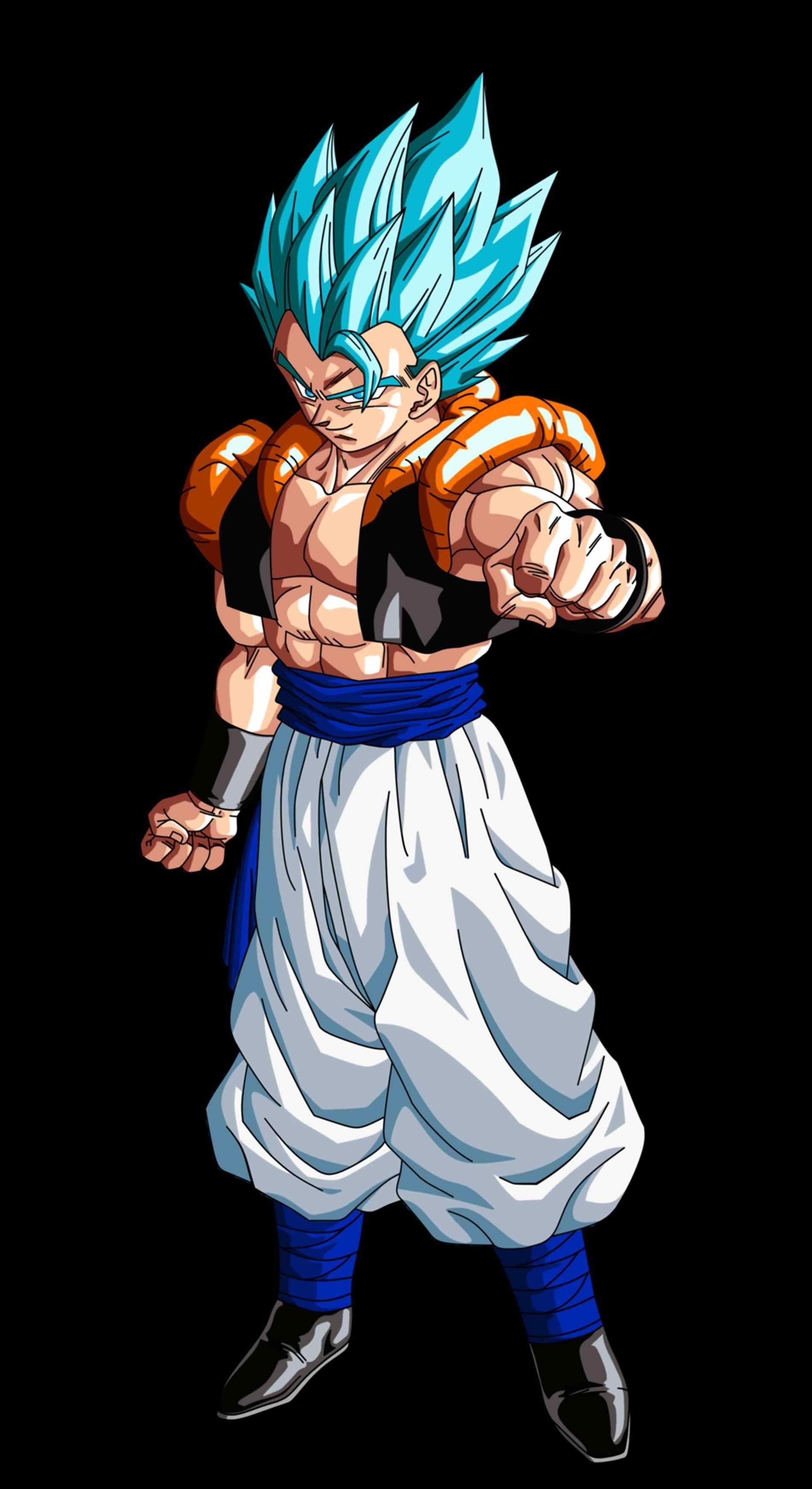 1900x3490 Gogeta Ss4 Wallpaper, Phone