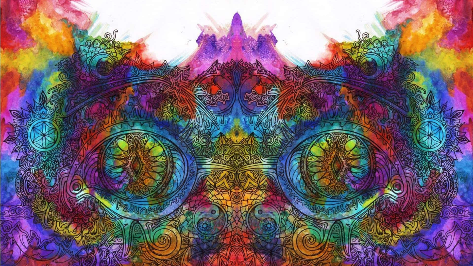 1920x1080 Download Mesmerizing 3D Psychedelic, Desktop