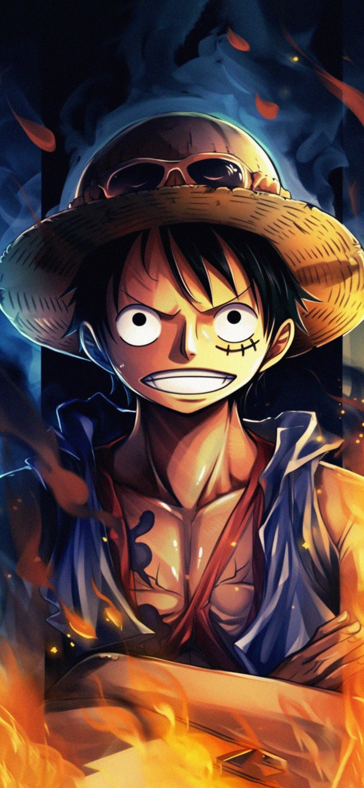 1190x2560 One Piece Monkey D. Luffy Aesthetic, Phone