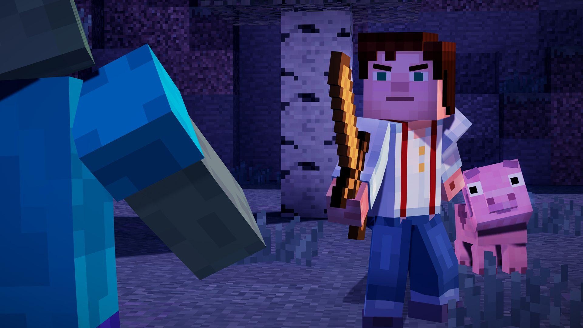 1920x1080 Minecraft Story Mode Review PS4, Desktop