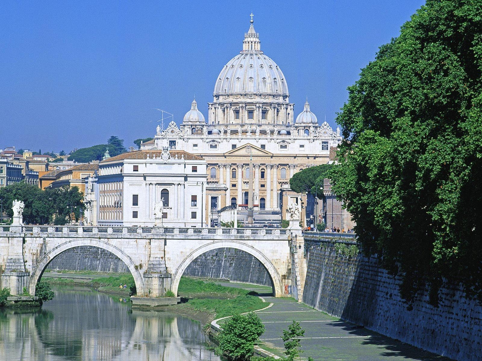 1600x1200 St Peter s Basilica Wallpaper Italy World Wallpaper in jpg format, Desktop