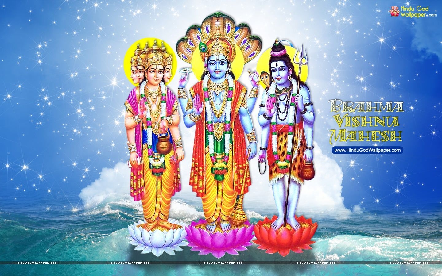 1440x900 Brahma Vishnu Maheshwara Wallpaper Free Download. Wallpaper free download, Lord vishnu wallpaper, Lord vishnu, Desktop