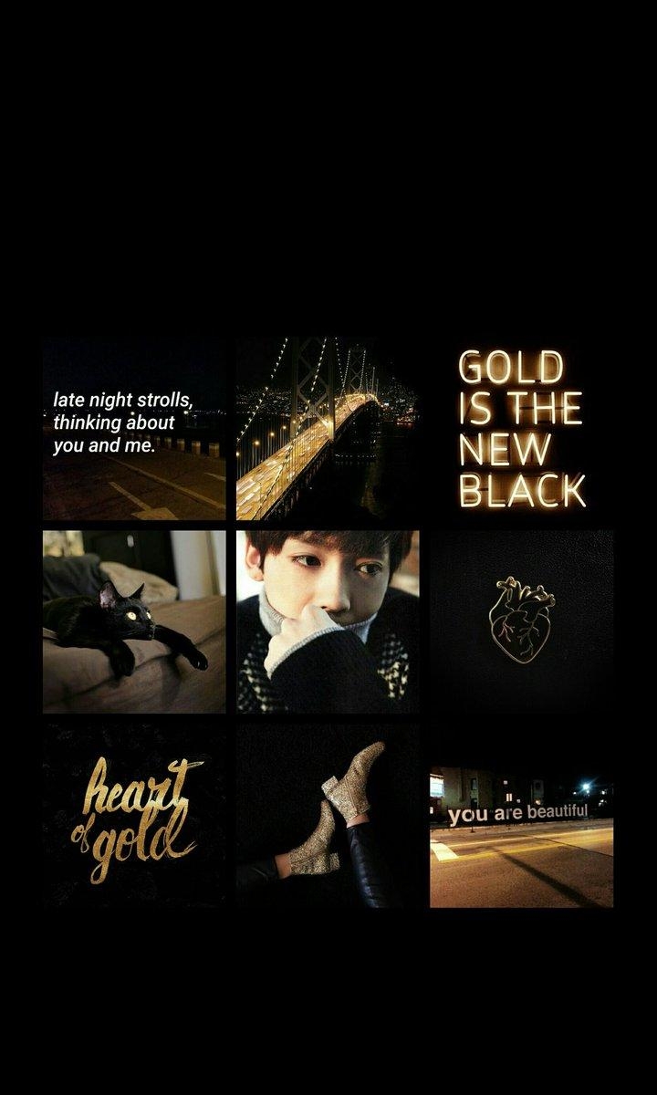 720x1200 ㅤ - + #xxjjj KJW ✖ BLACK & GOLD #WINNER, Phone