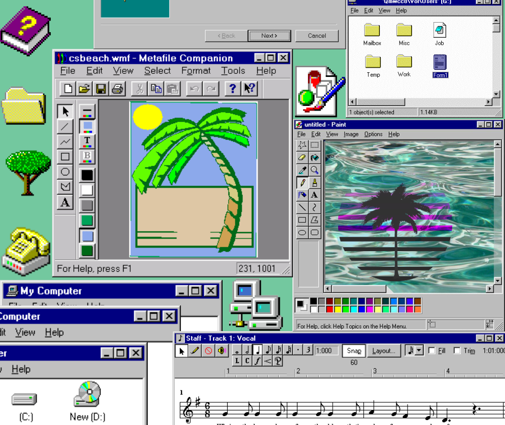 1010x850 Aesthetic windows 95. Windows Vaporwave, Aesthetic window, Desktop