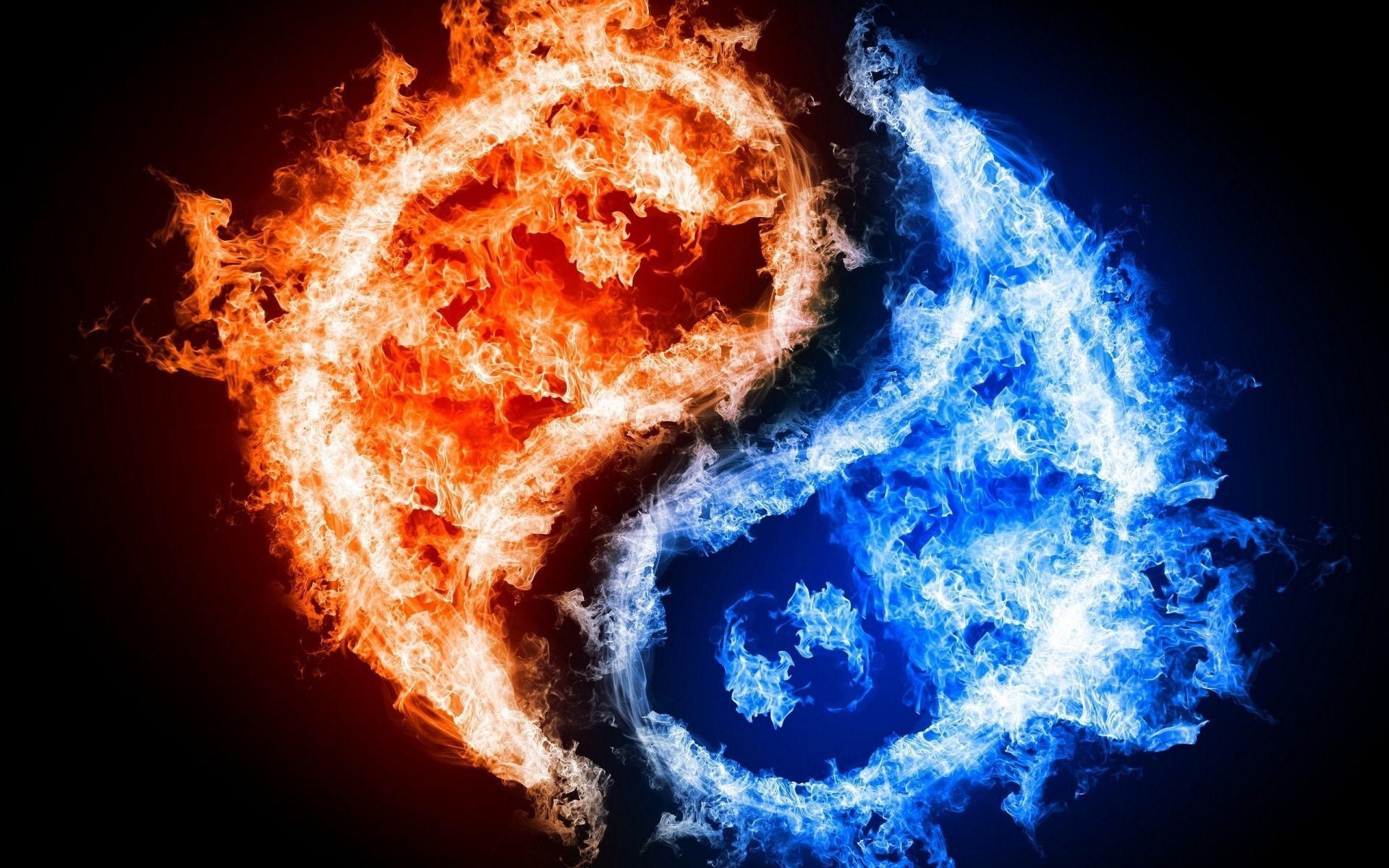 1920x1200 Blue and Red Fire Wallpaper, wallpaper, Blue and Red Fire, Desktop