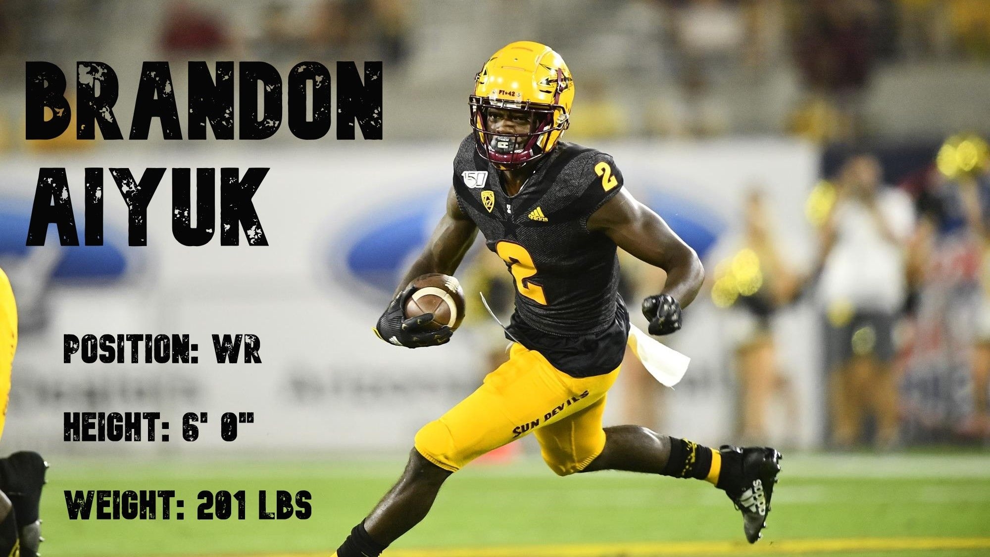 2000x1130 Ravens Draft Central: Arizona State WR Brandon Aiyuk, Desktop