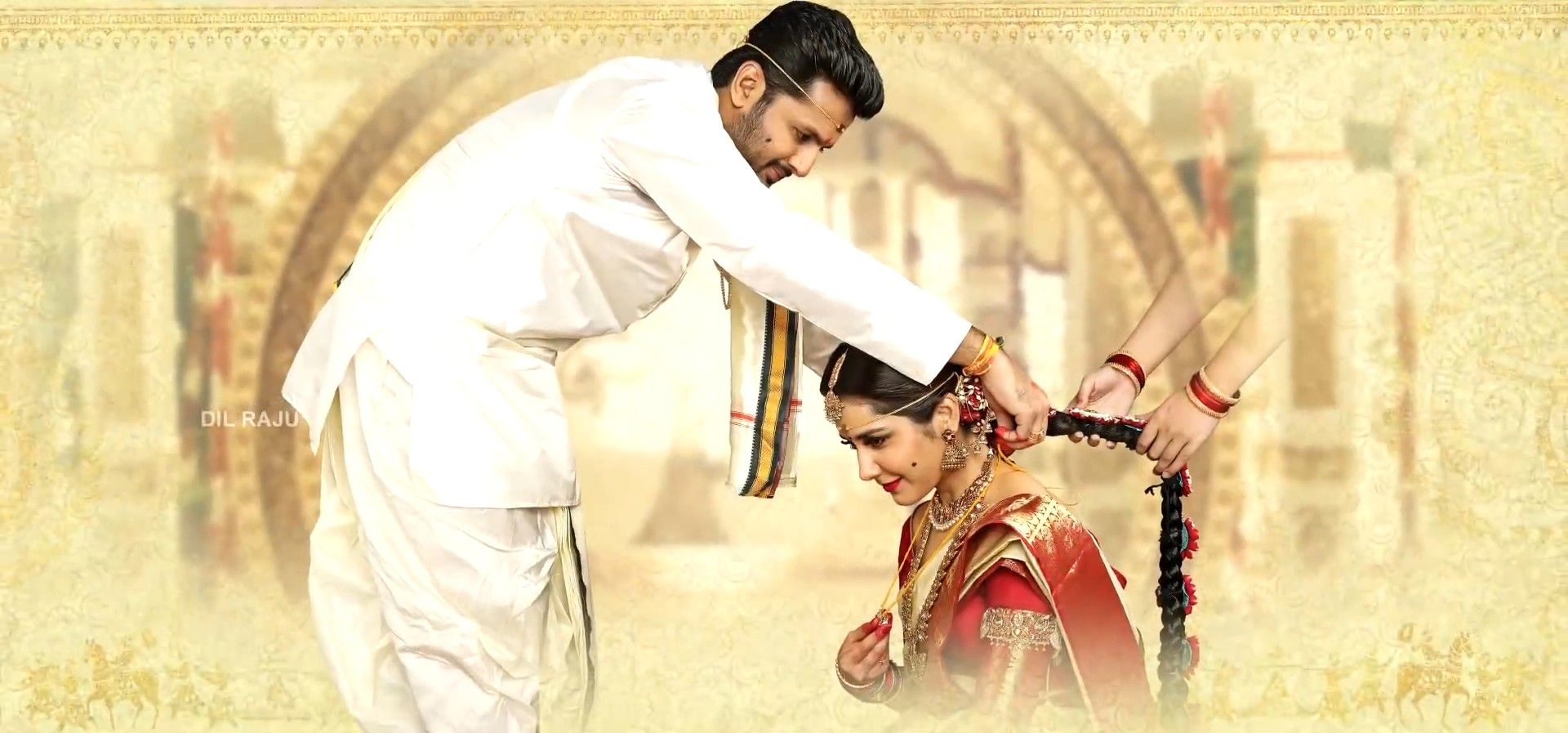 1920x900 Srinivasa Kalyanam Movie HD Photo Stills. Nithin, Rashi Khanna Image, GalleryCineFrames, Dual Screen