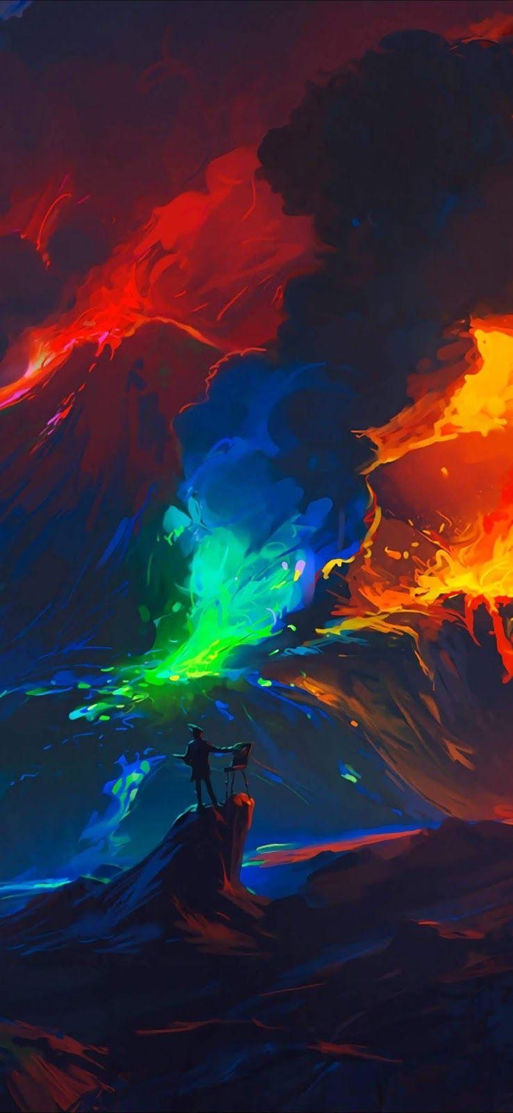 740x1600 Colorful (iPhone X). Beautiful Wallpaper. iPhone wallpaper, Phone