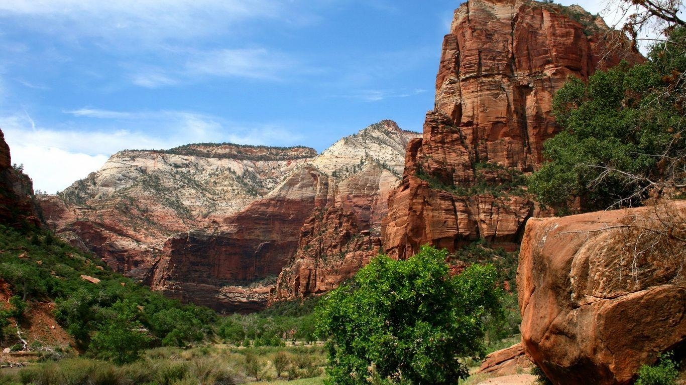 1370x770 Zion National Park. Download Zion National Park wallpaper, Desktop