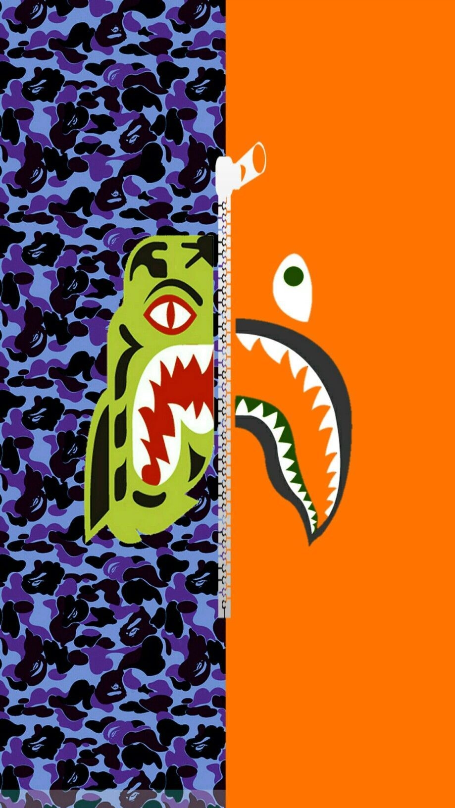 920x1640 Bape half shark half tiger blue camo wallpaper. Bape wallpaper iphone, Bape wallpaper, Camo wallpaper, Phone