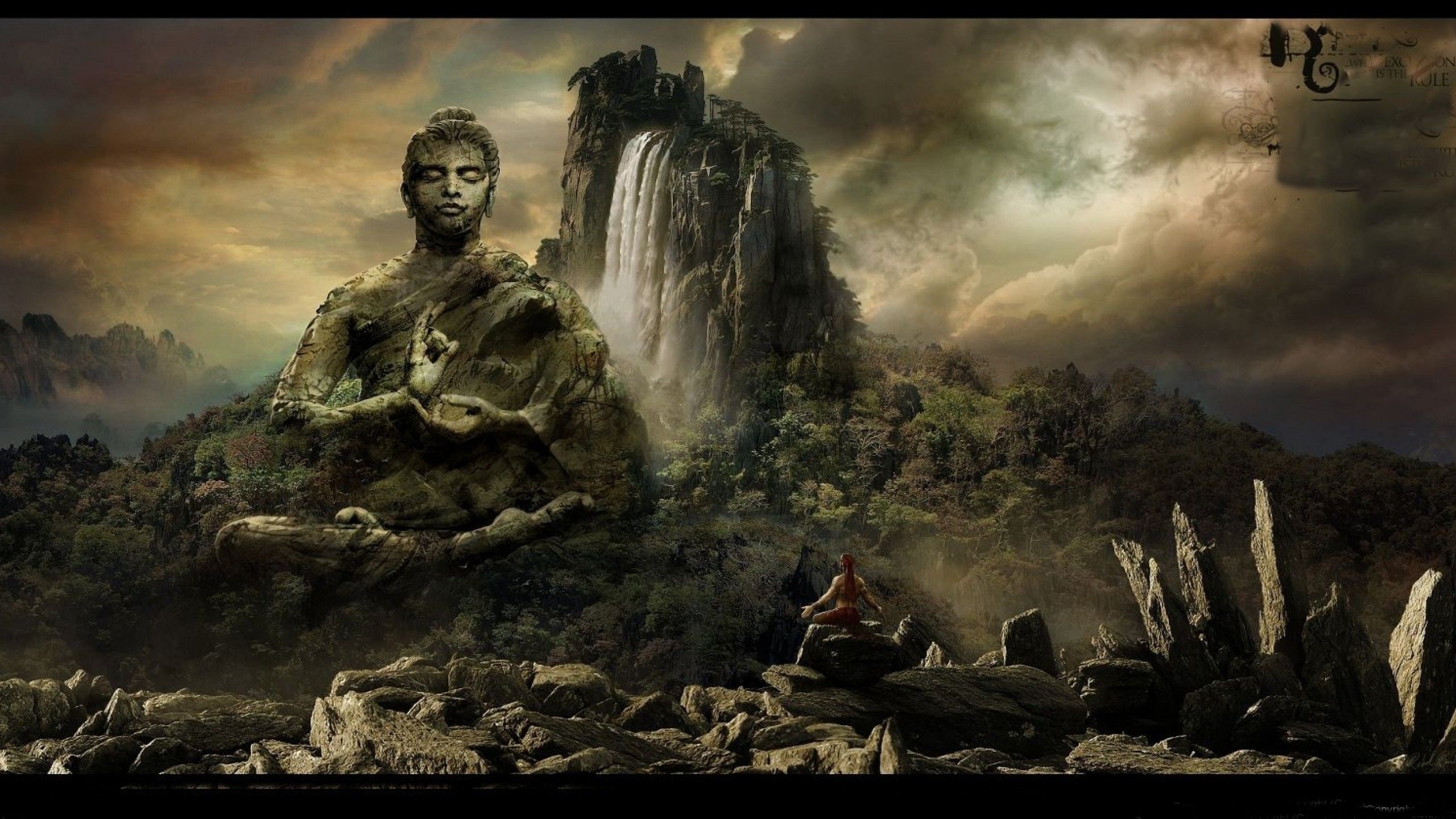 2560x1440 Buddha wallpaperx1440, Desktop