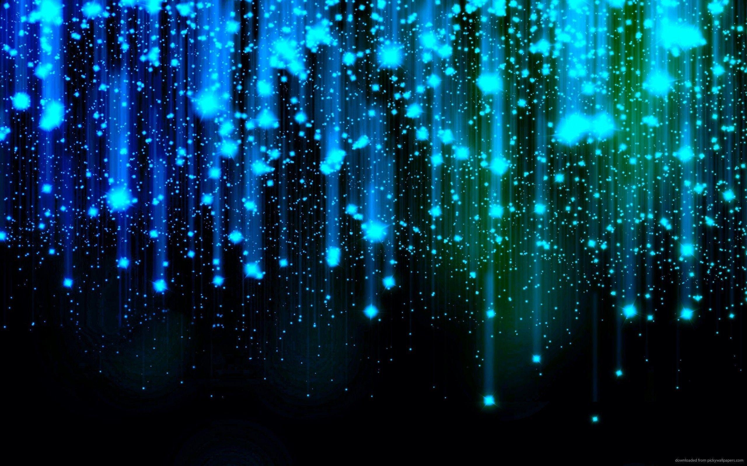 2560x1600 Download  Neon Lights Falling Wallpaper, Desktop