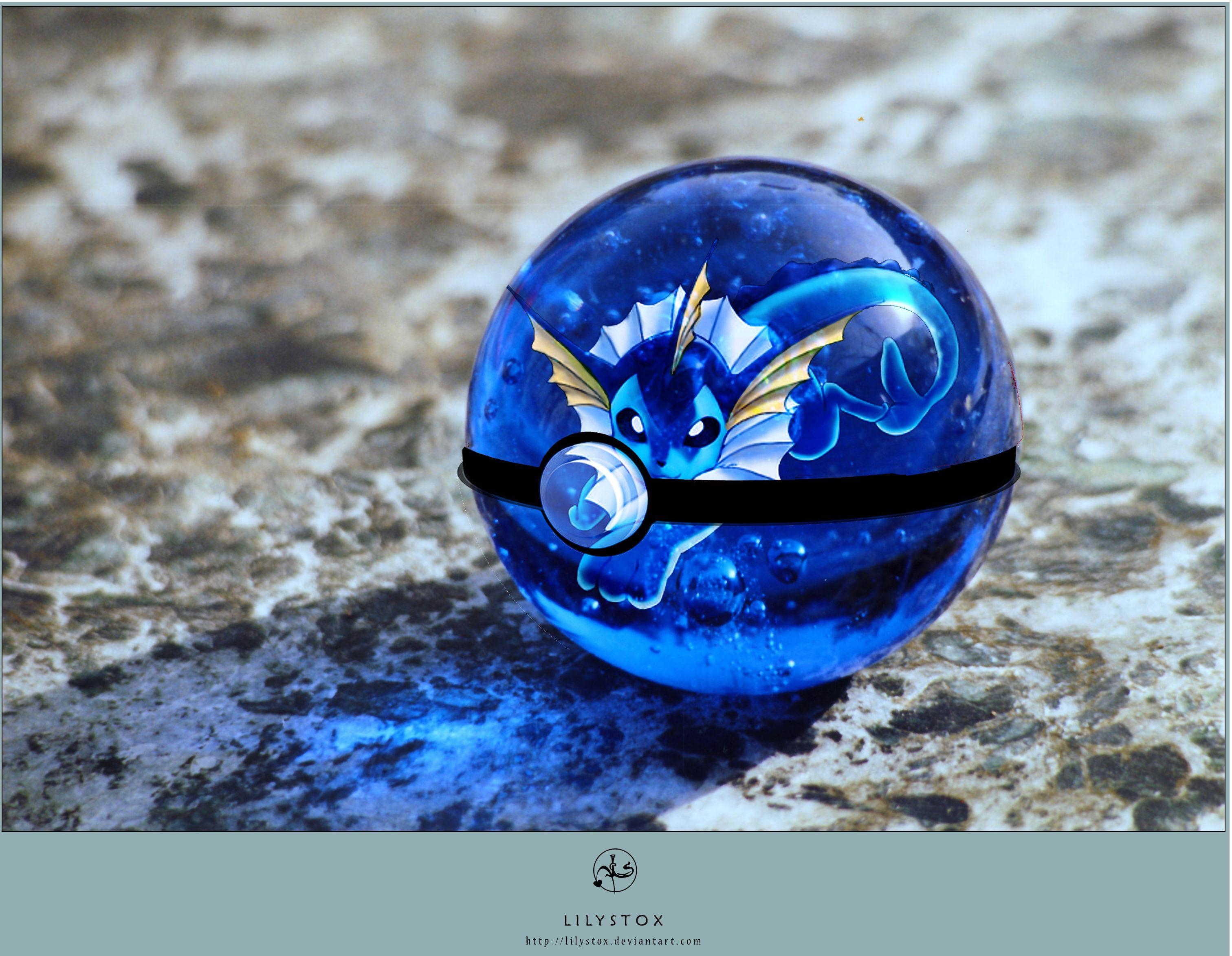 3030x2350 Vaporeon's Pokeball, Desktop