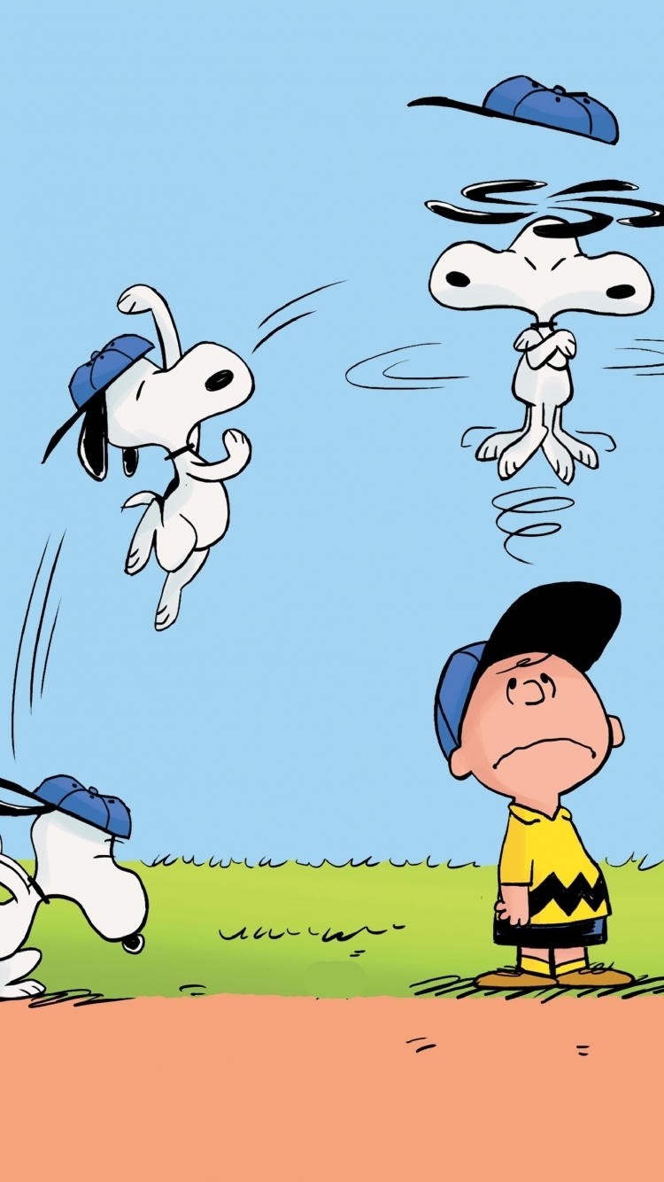 750x1340 Snoopy iPhone Wallpaper, Phone