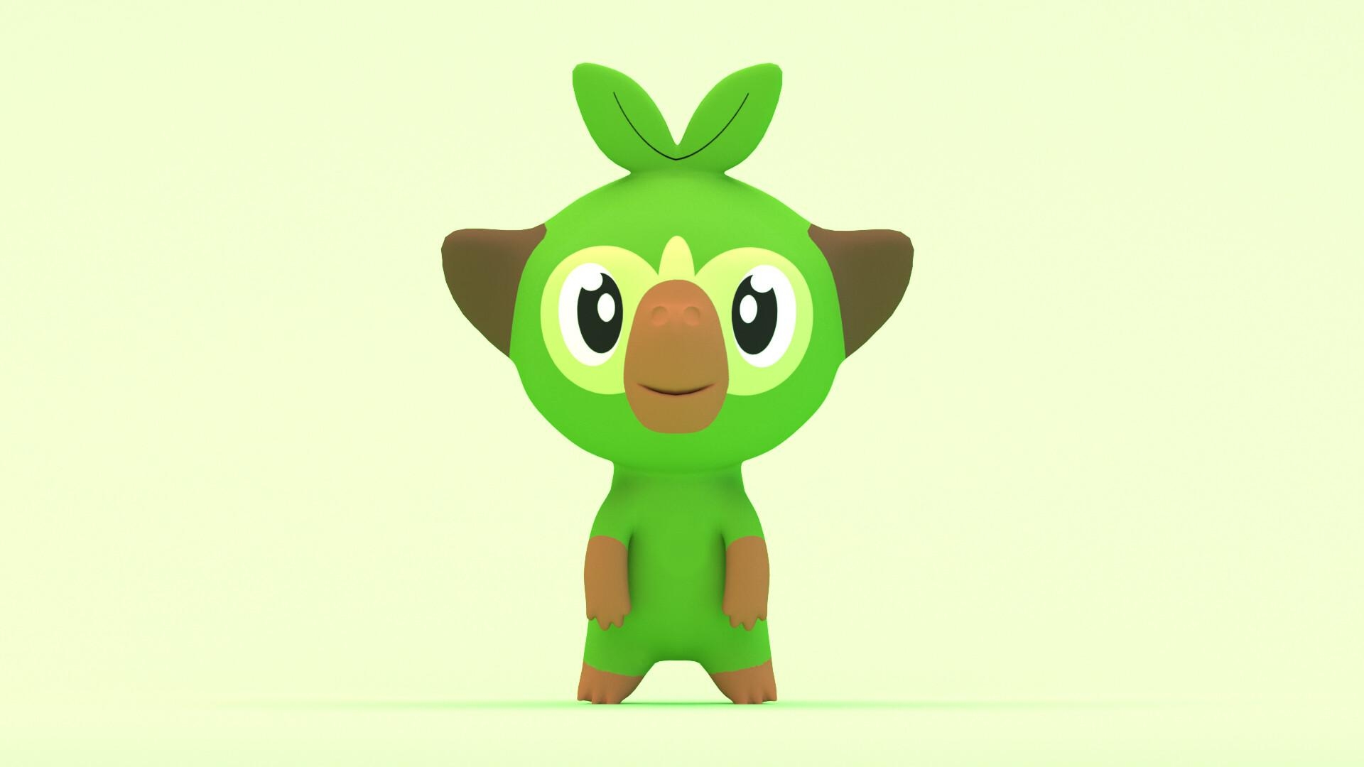 1920x1080 Grookey Pokemon 8G, Brandon Laventure, Desktop