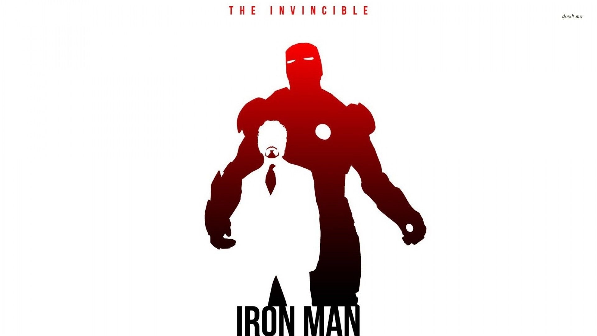 1920x1080 Iron Man Silhouette Vector, Desktop