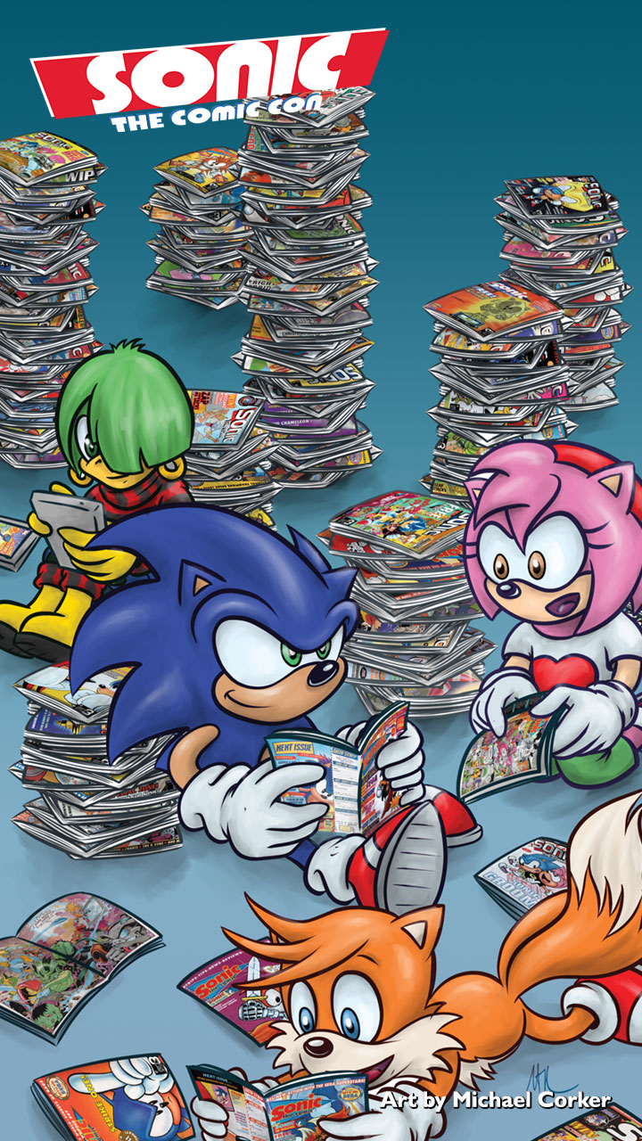 720x1280 Sonic the Comic, Phone