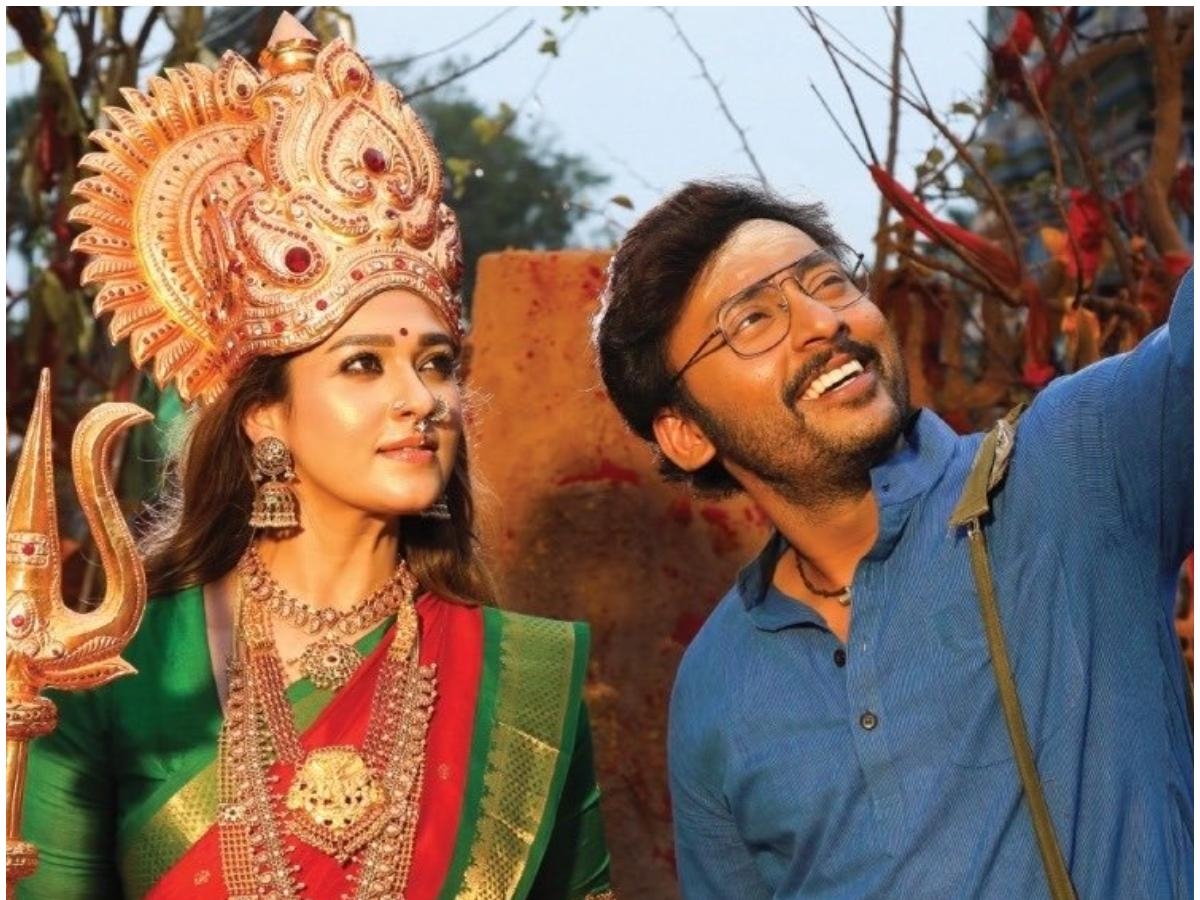 1200x900 Nayanthara's Mookuthi Amman: Unseen photo from the sets of the RJ Balaji directorial go VIRAL, Desktop