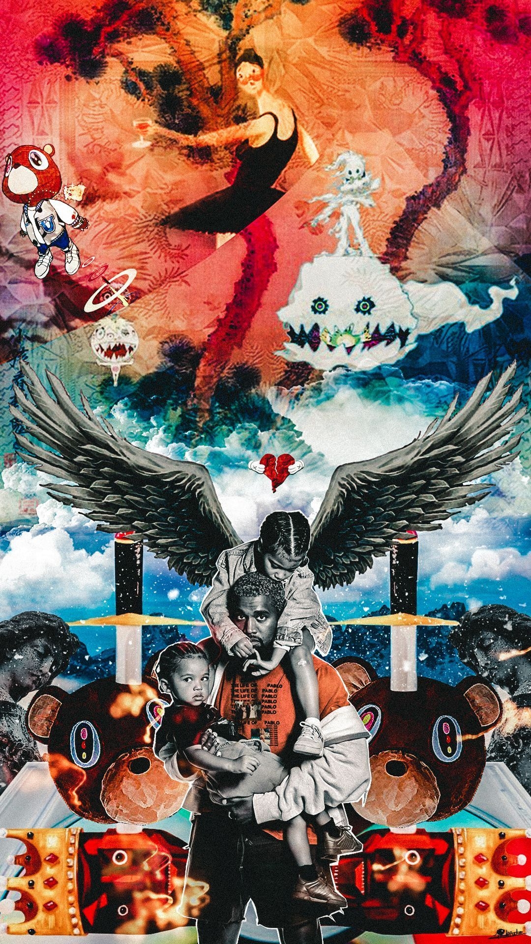 1080x1920 Kanye West Album Wallpaper Free Kanye West Album Background, Phone