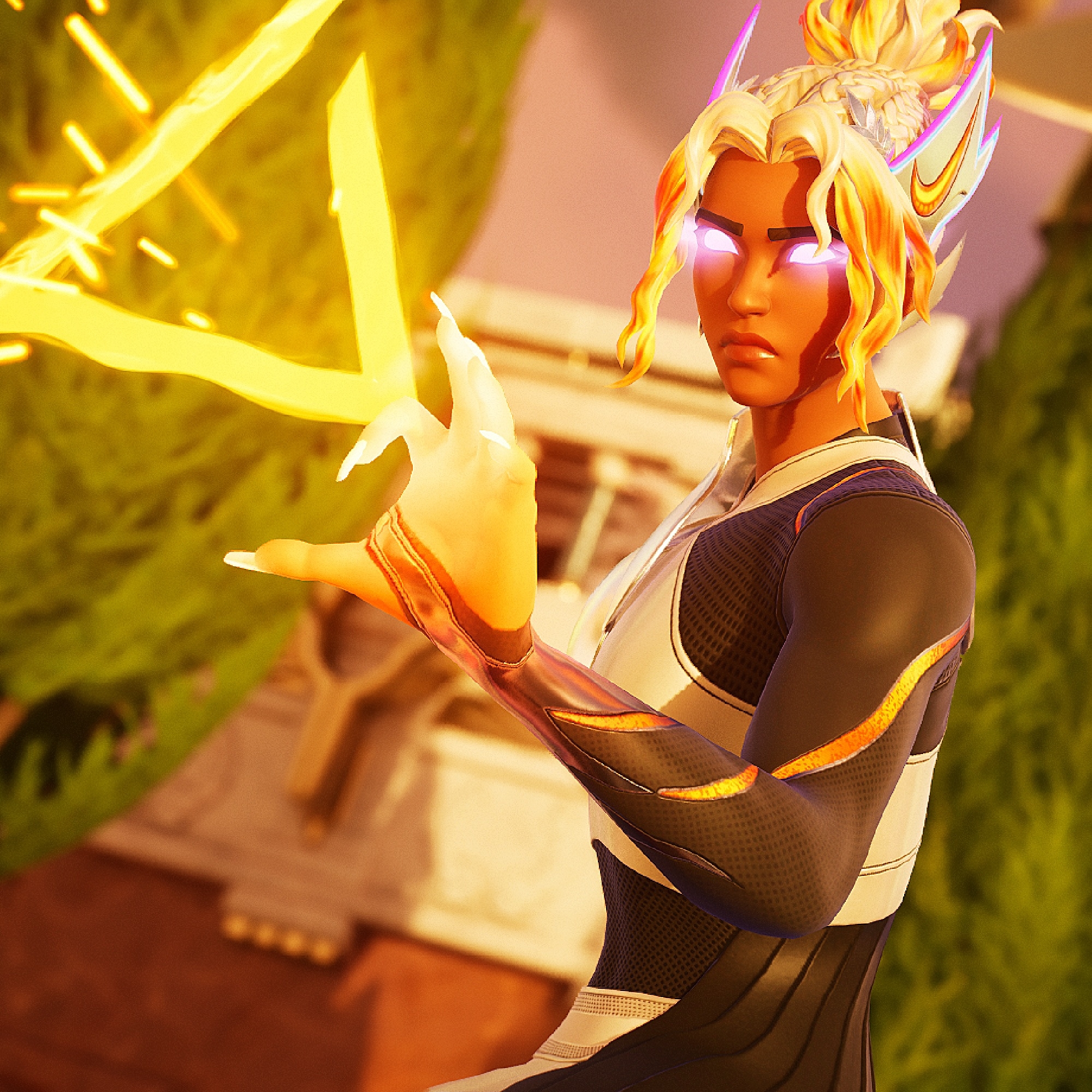 2000x2000 Nike Goddess Fortnite wallpaper, Phone