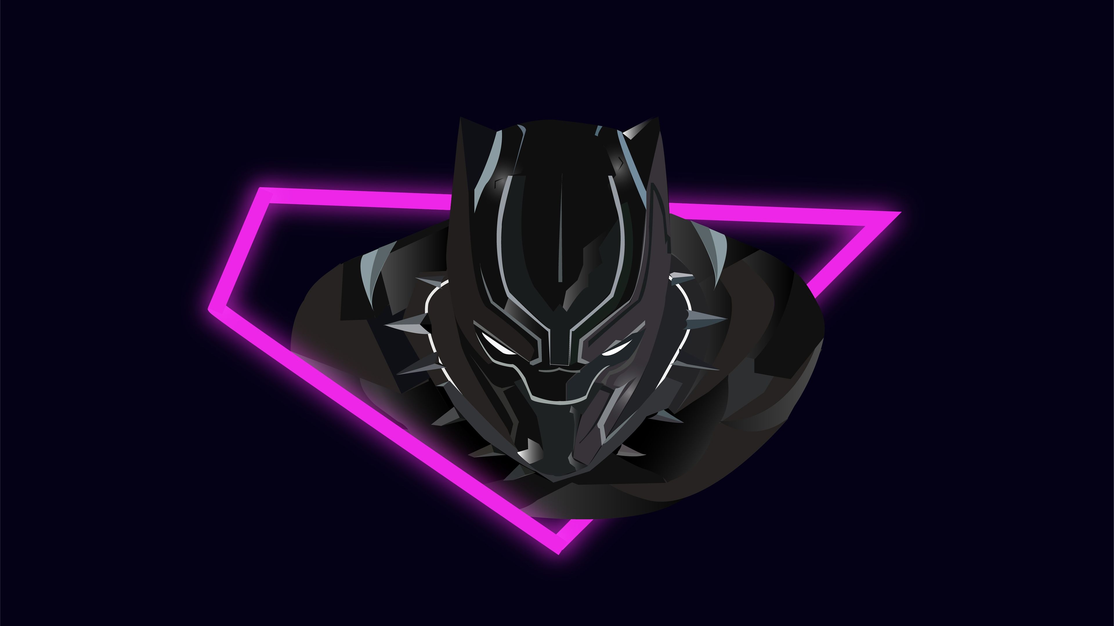 3840x2160 Black Panther Vector Art, HD Superheroes, 4k Wallpaper, Image, Background, Photo and Picture, Desktop