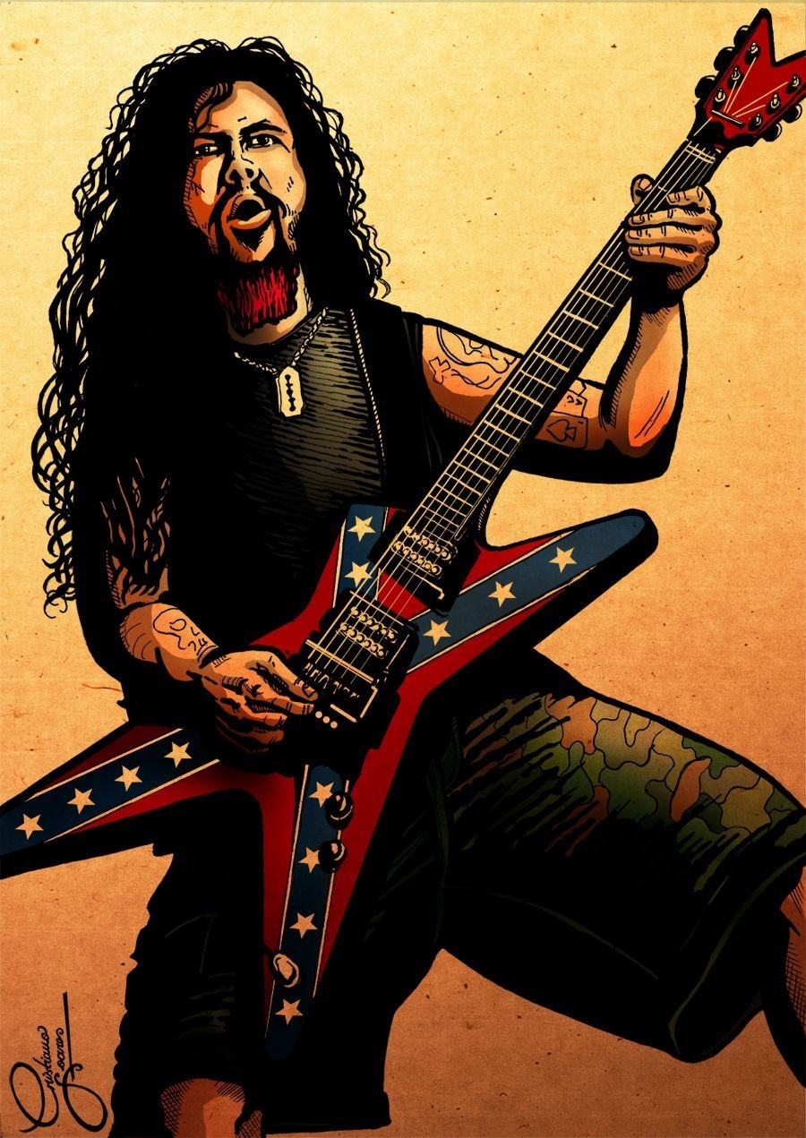 900x1280 Guitar God Dimebag Darrell, Phone