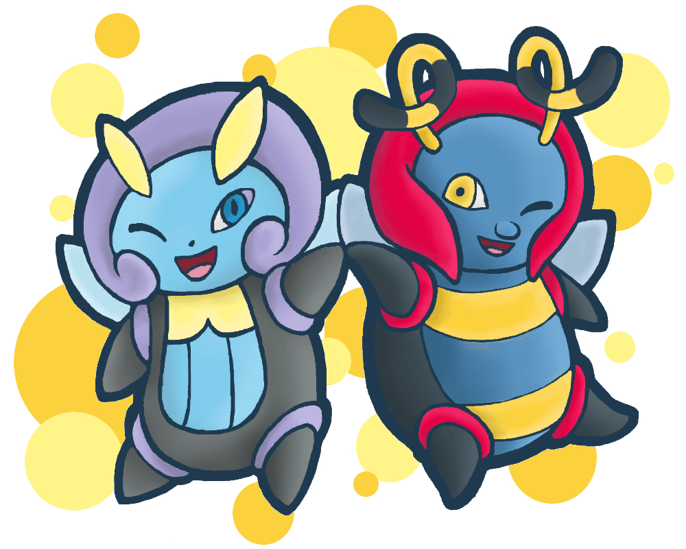 1000x800 Illumise And Volbeat Icon By Yuki IceCreamKitty, Desktop