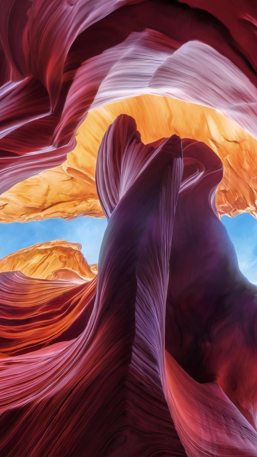 1080x1920 Nature, beautiful and adorable, Antelope Canyon, slots wallpaper, Phone