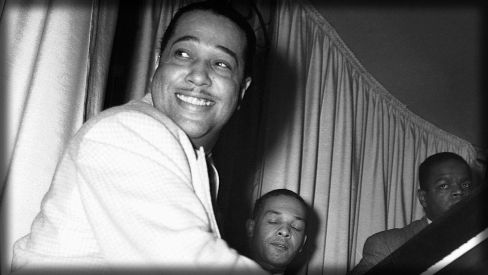 1920x1080 Download wallpaper  duke ellington, smile, look, Desktop